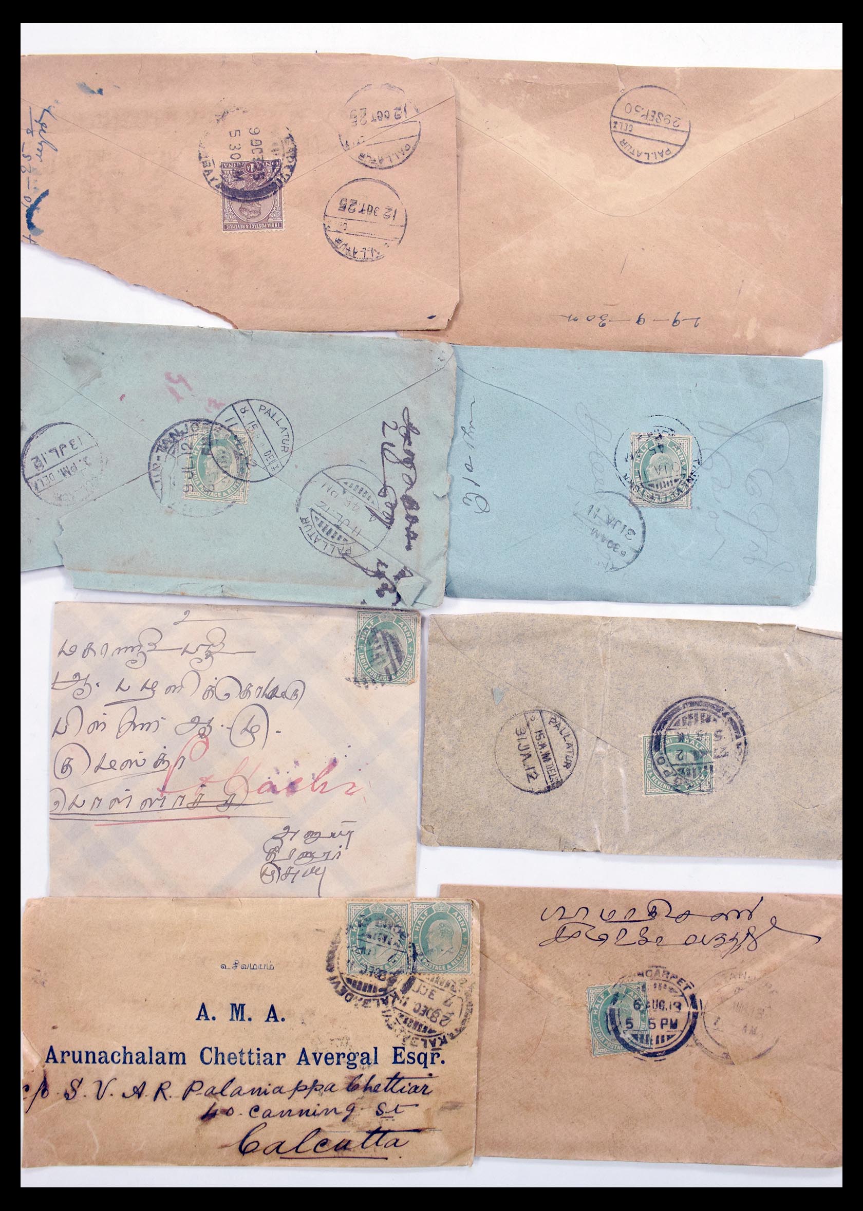 30386 038 - 30386 India brieven 1900-1950.