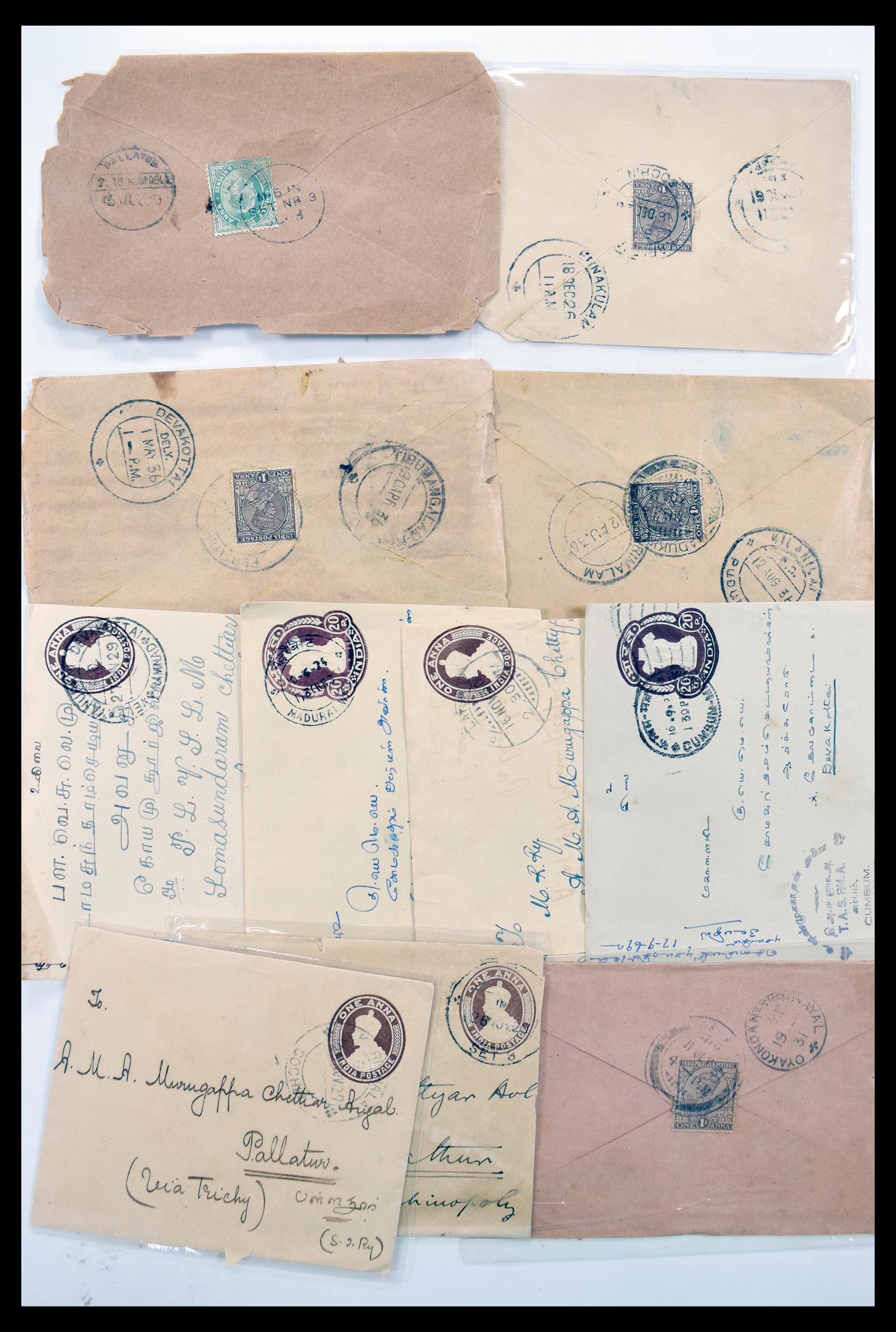 30386 039 - 30386 India brieven 1900-1950.