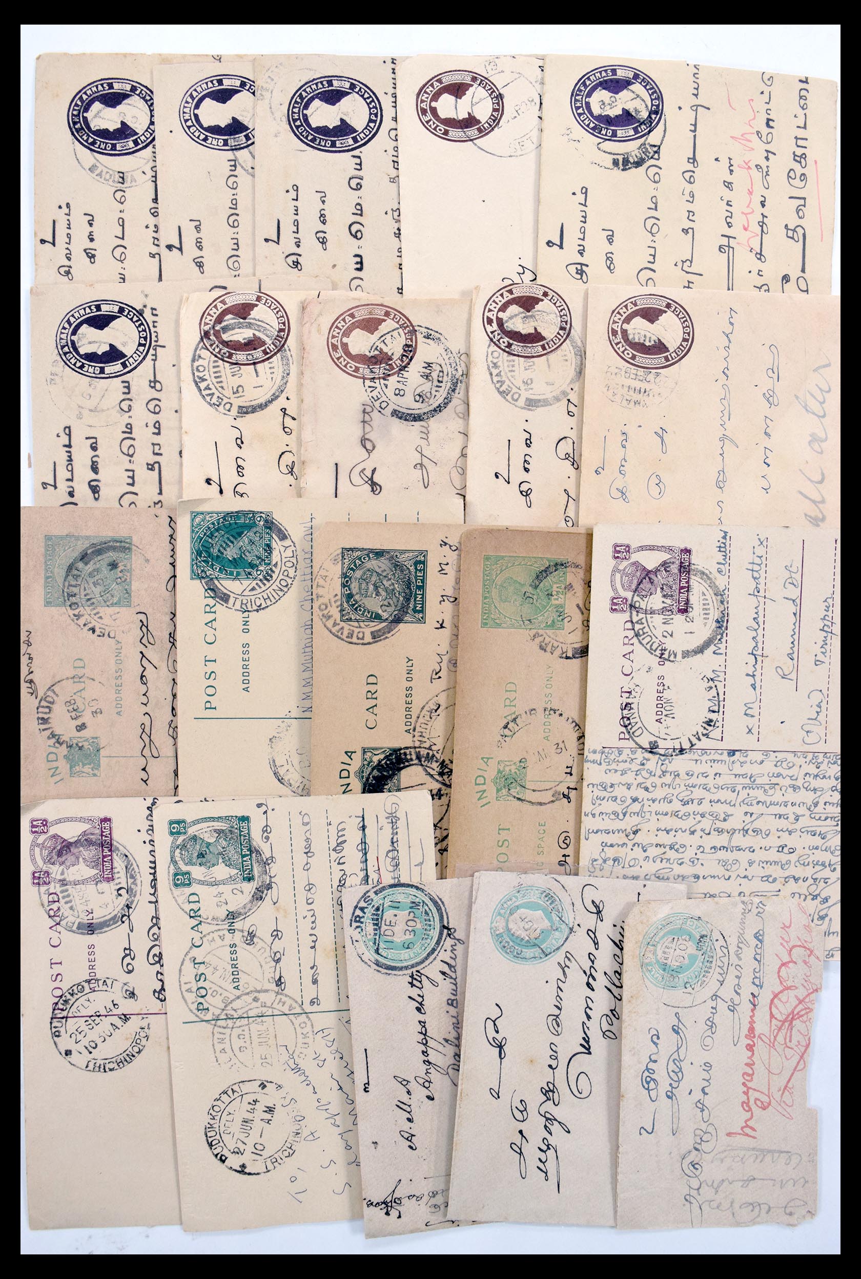 30386 046 - 30386 India covers 1900-1950.