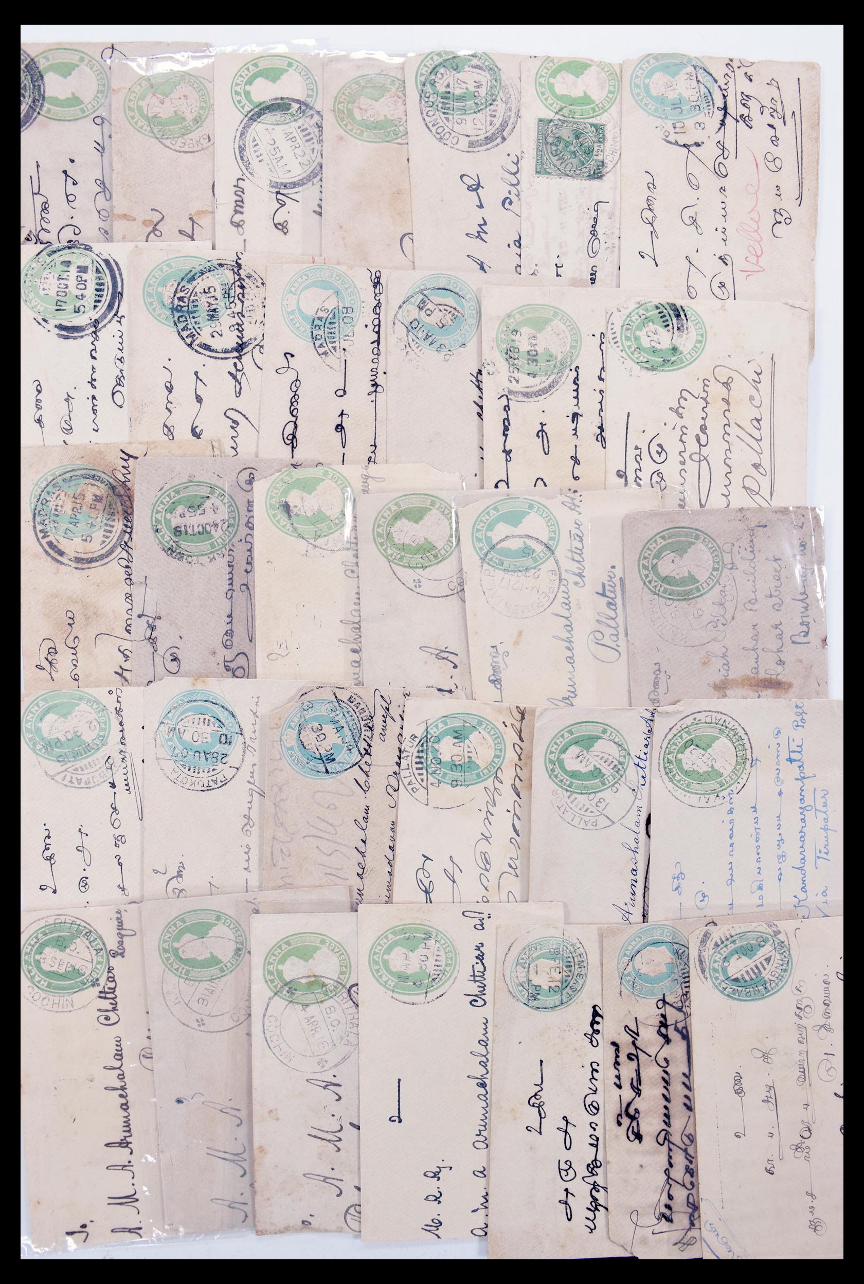 30386 057 - 30386 India covers 1900-1950.