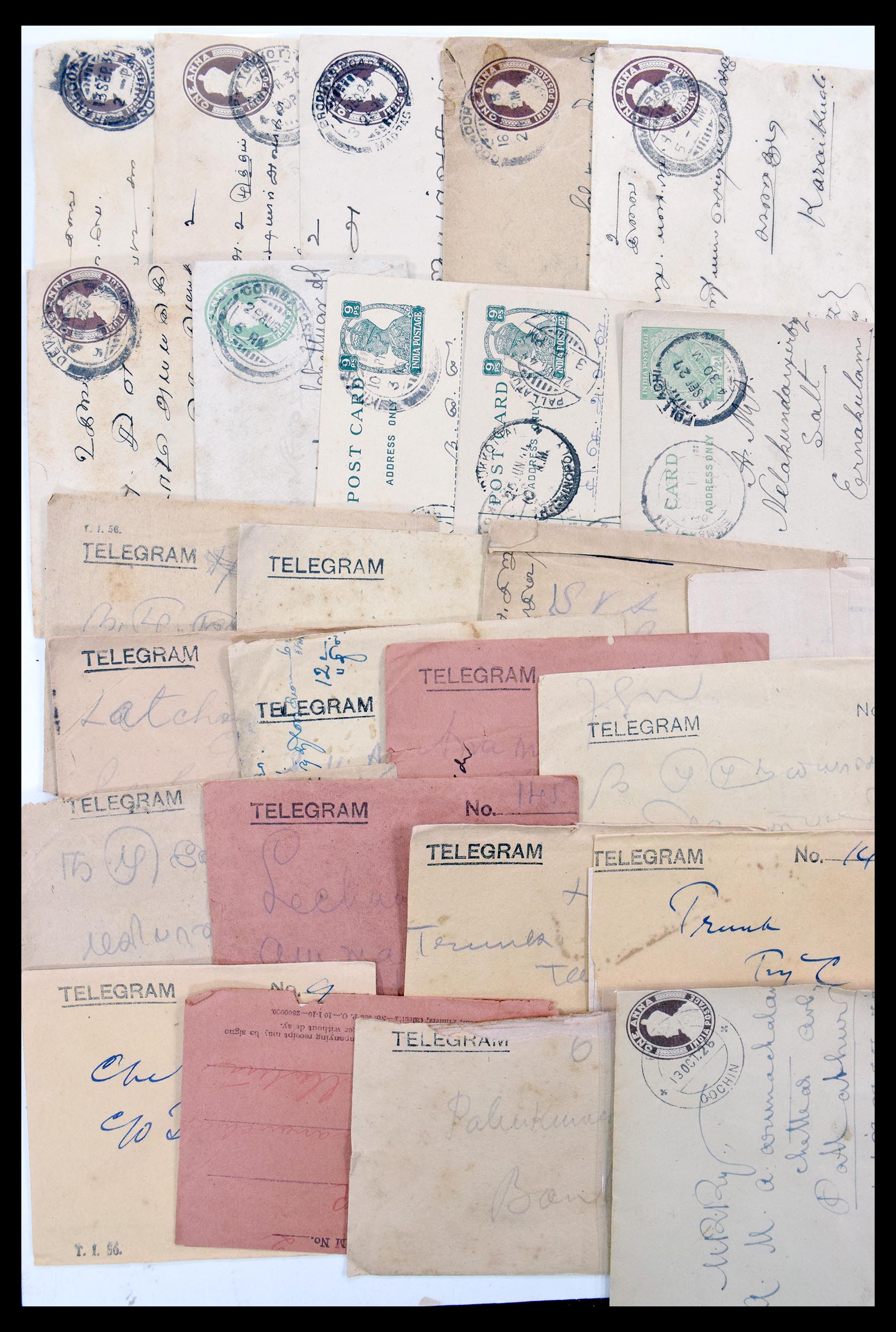 30386 060 - 30386 India brieven 1900-1950.