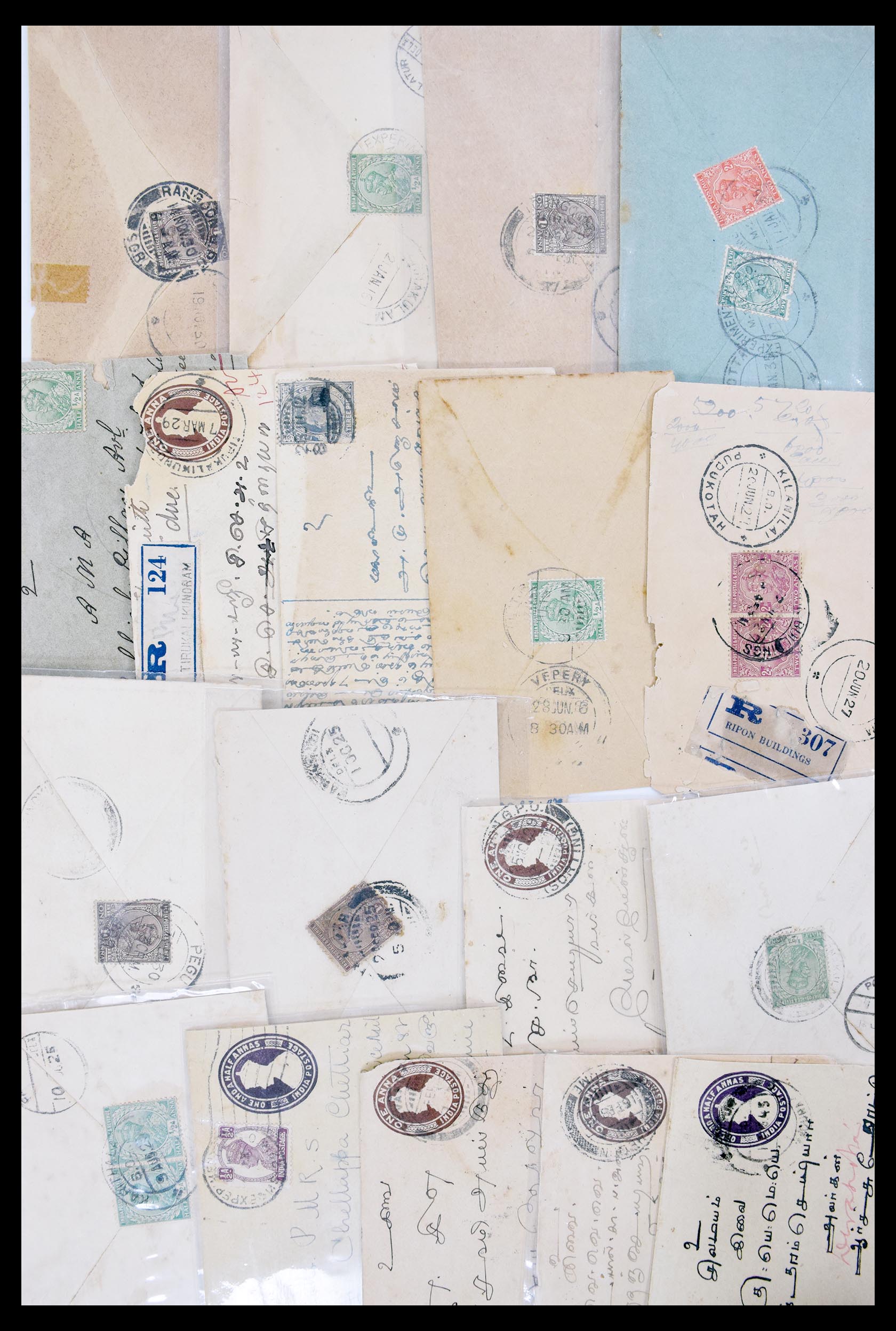 30386 064 - 30386 India brieven 1900-1950.