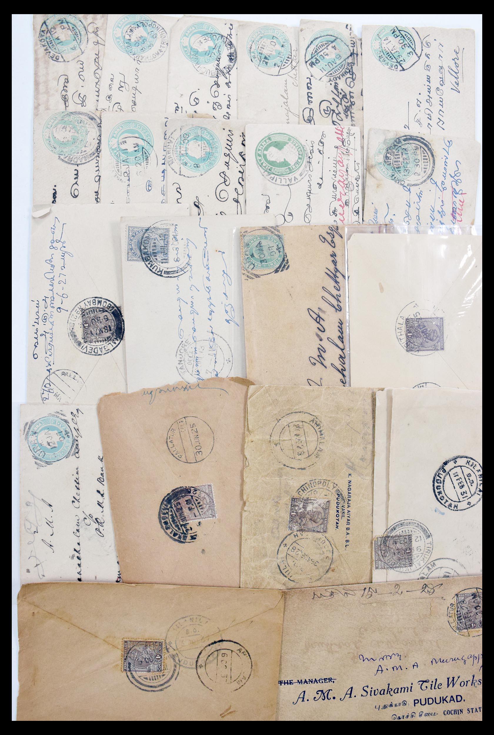 30386 067 - 30386 India brieven 1900-1950.