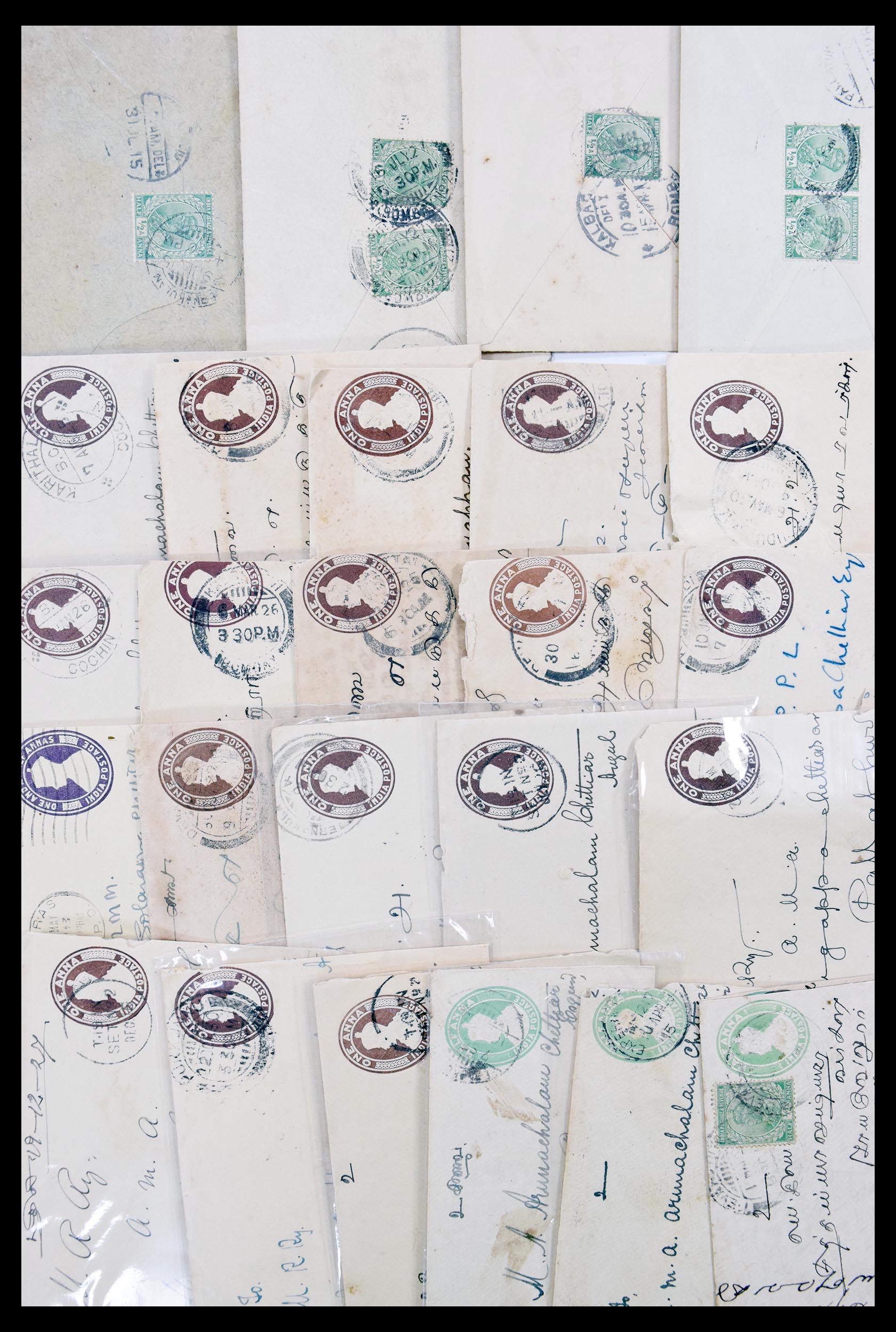 30386 071 - 30386 India brieven 1900-1950.