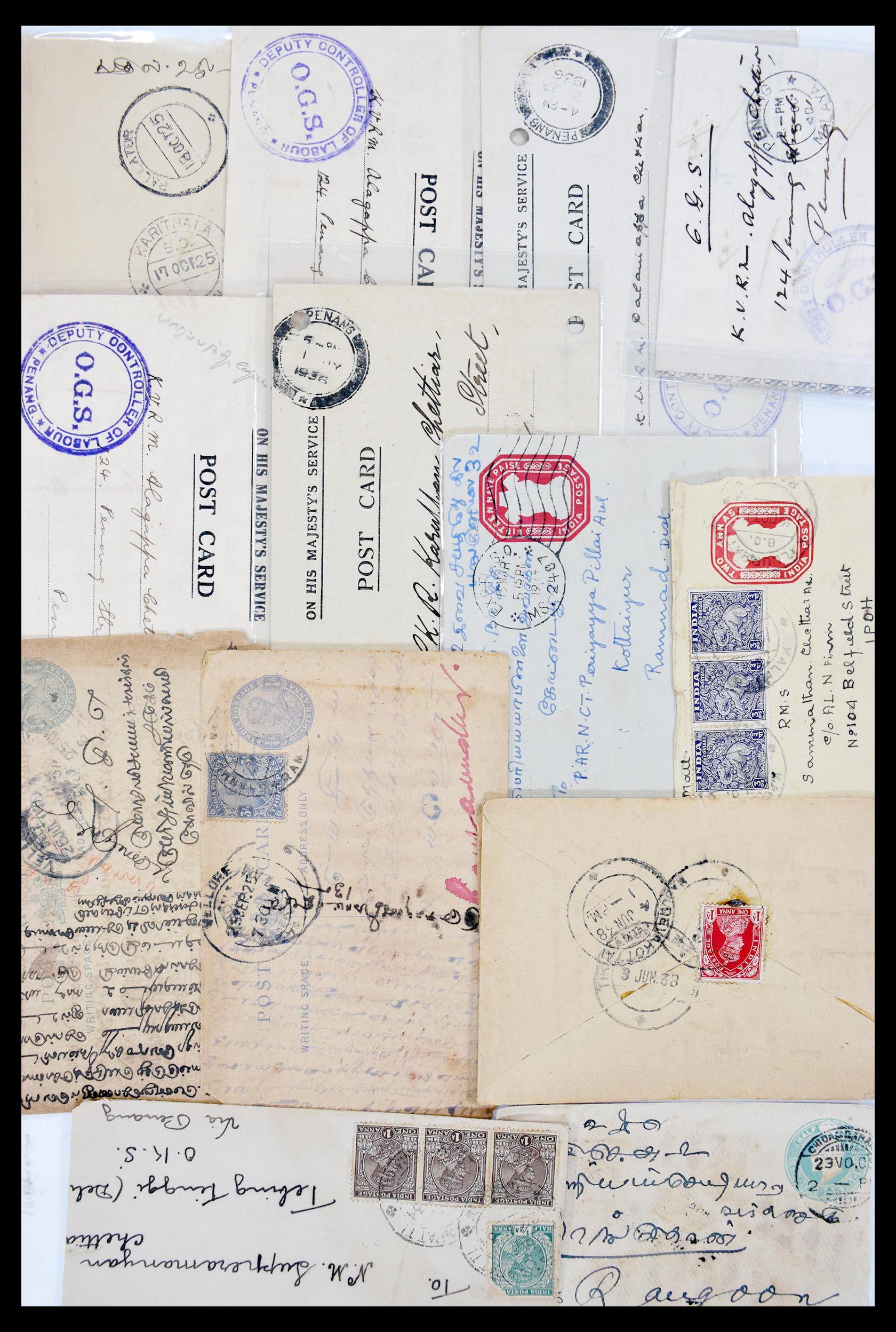 30386 073 - 30386 India brieven 1900-1950.