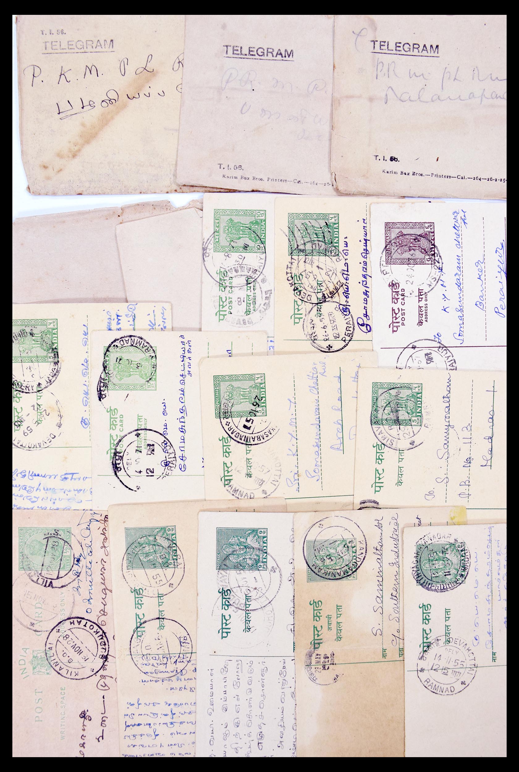 30386 078 - 30386 India covers 1900-1950.