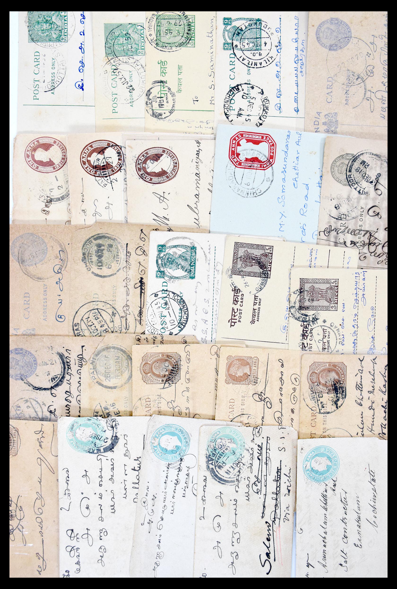 30386 079 - 30386 India covers 1900-1950.