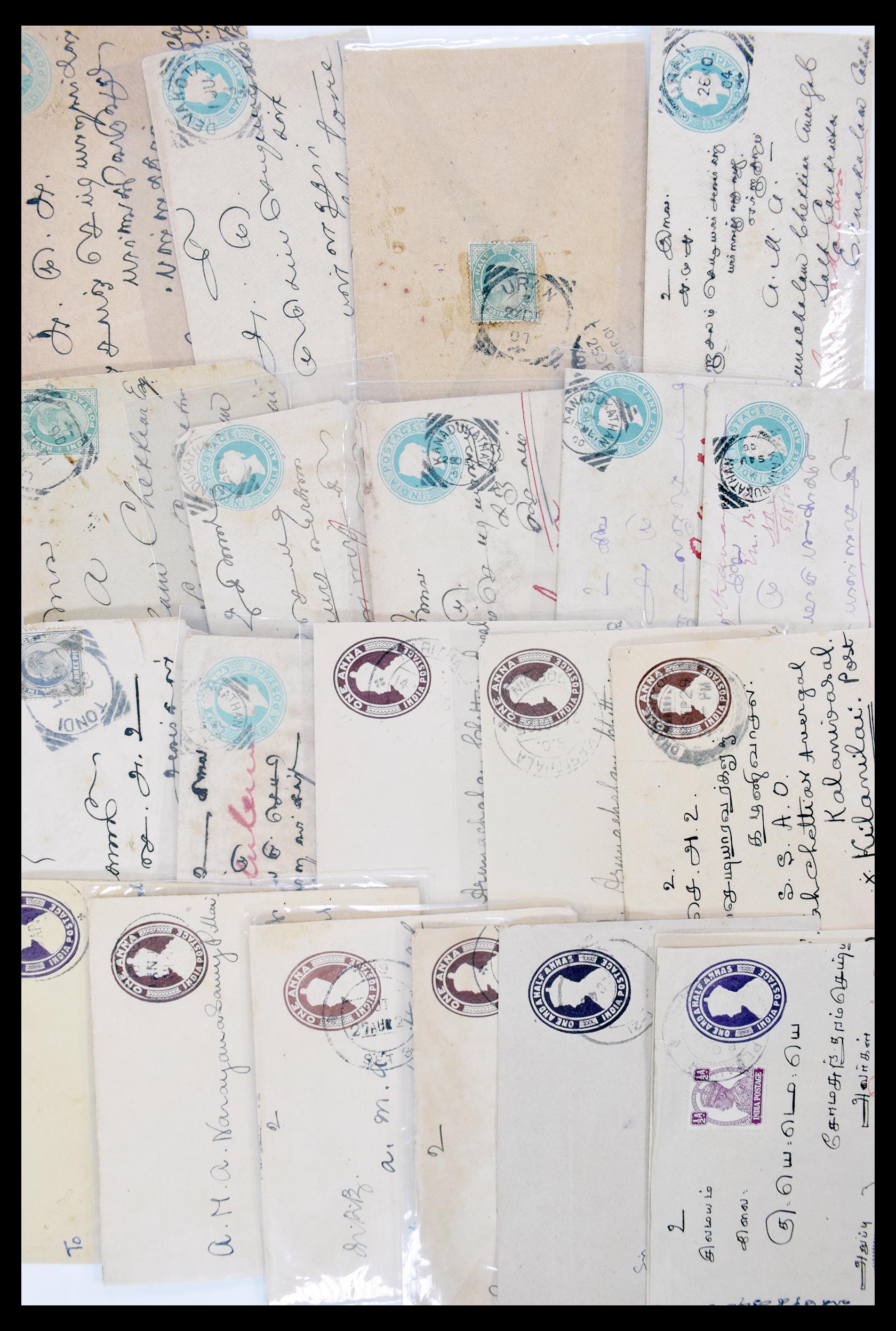 30386 081 - 30386 India brieven 1900-1950.