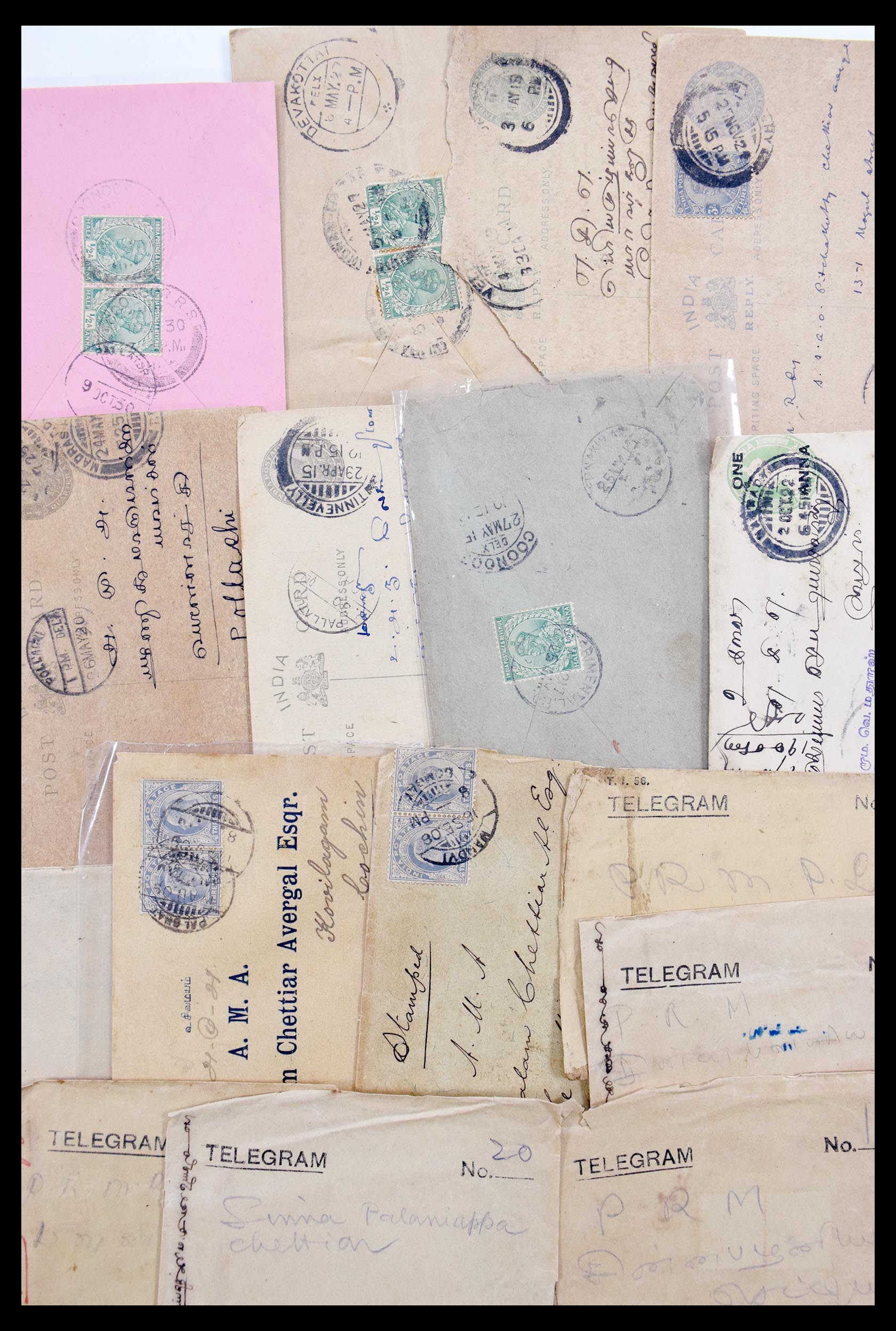 30386 086 - 30386 India covers 1900-1950.