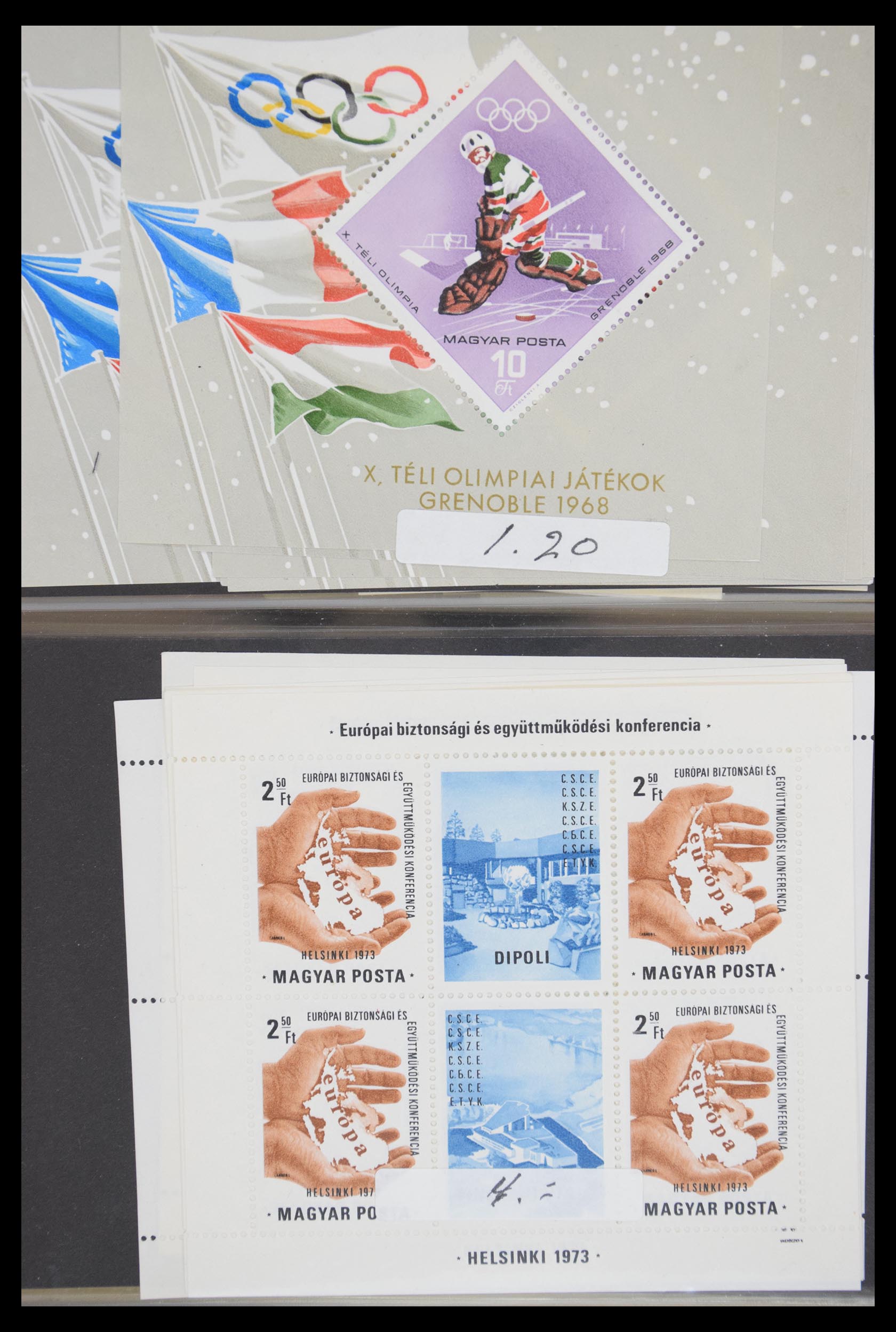 30389 031 - 30389 Hungary sheetlets 1962-1996.