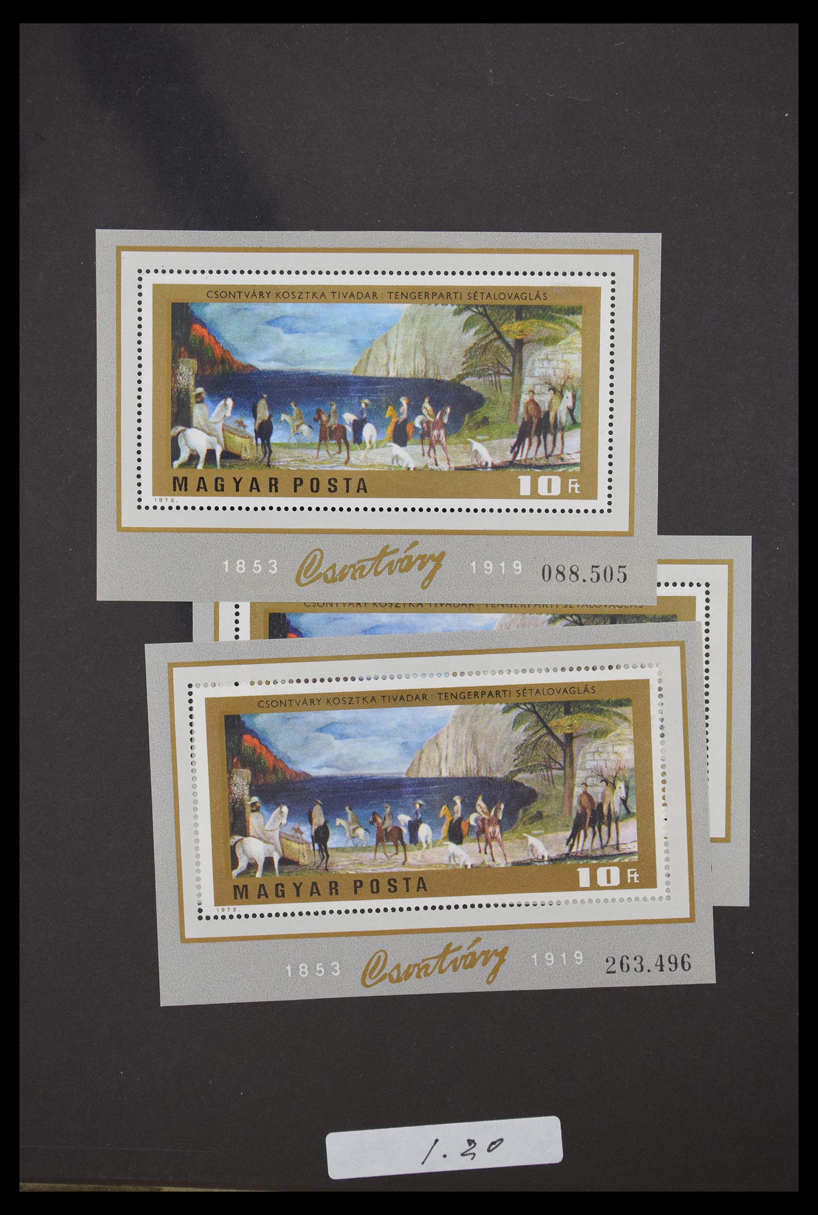 30389 091 - 30389 Hungary sheetlets 1962-1996.