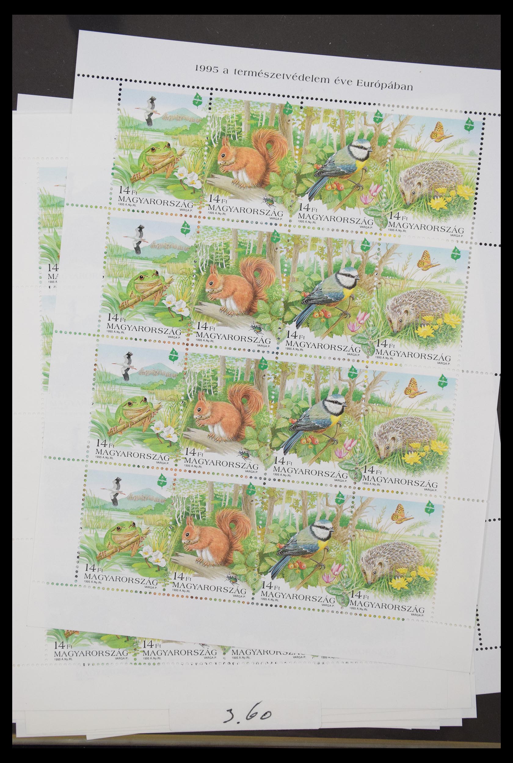 30389 092 - 30389 Hungary sheetlets 1962-1996.