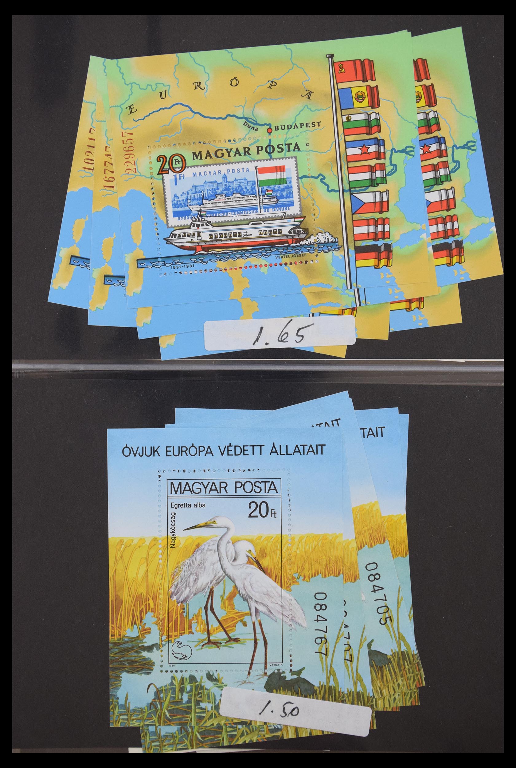 30389 136 - 30389 Hungary sheetlets 1962-1996.