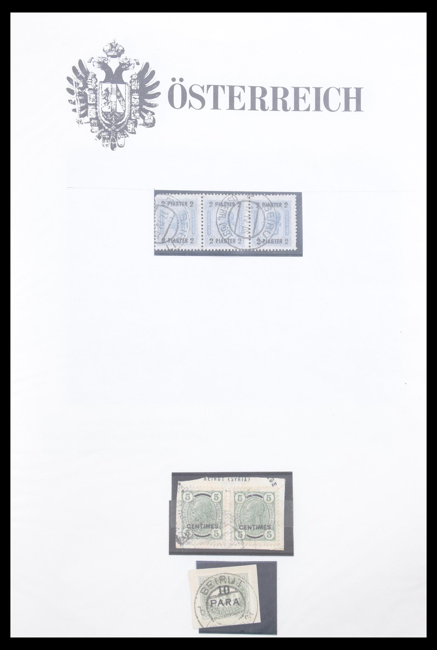 30497 013 - 30497 Austrian Levant 1863-1914.