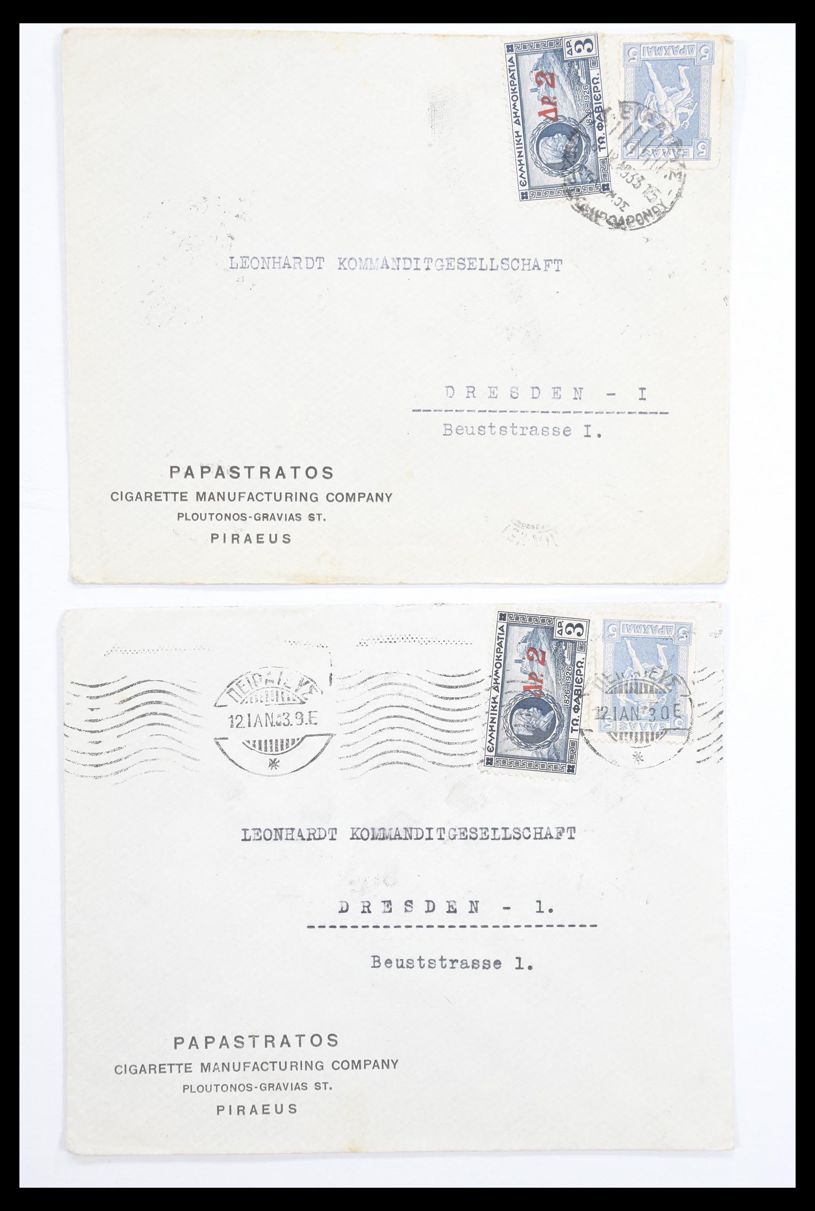 30548 019 - 30548 Griekenland brieven.