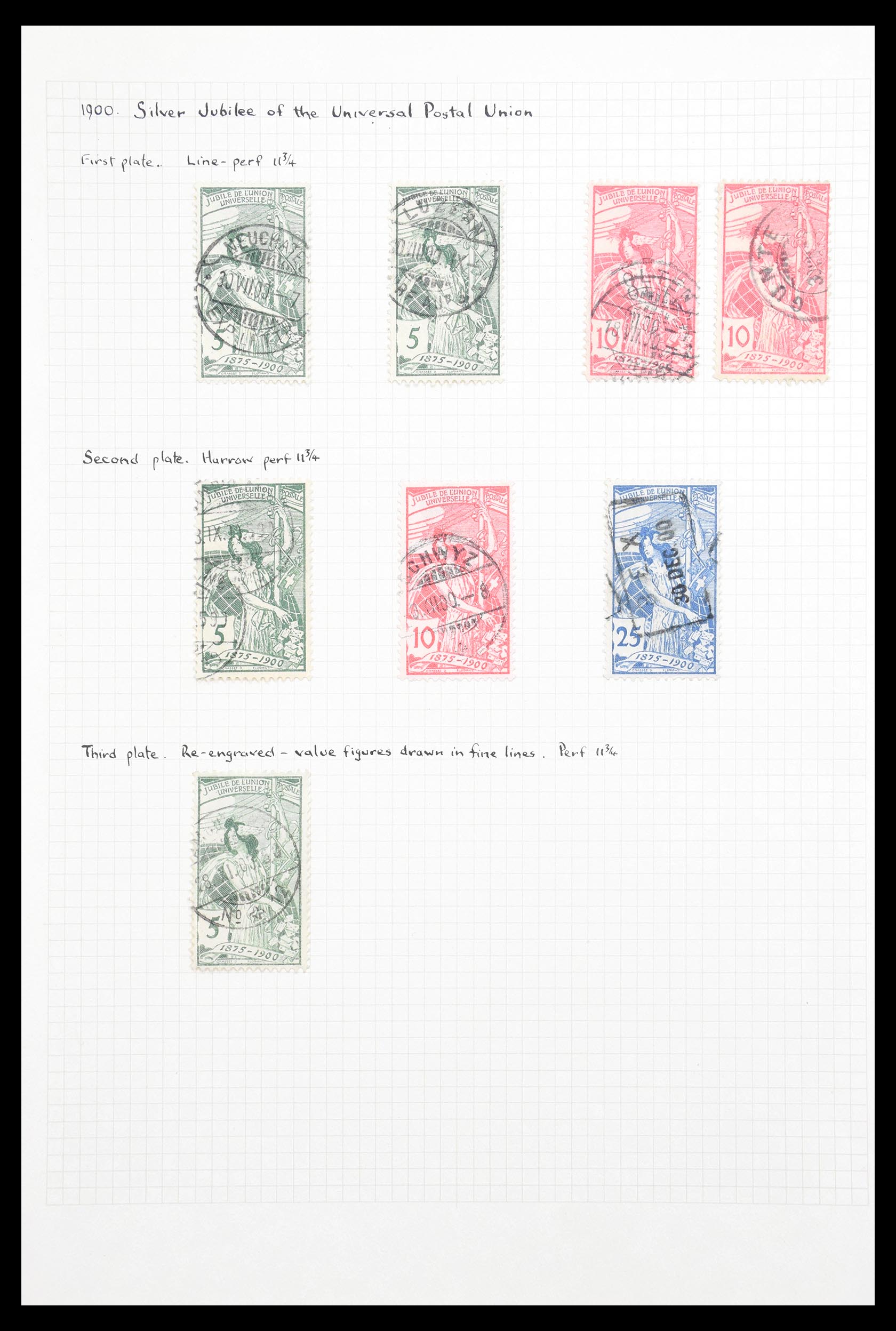 30557 010 - 30557 Switzerland 1854-1959.