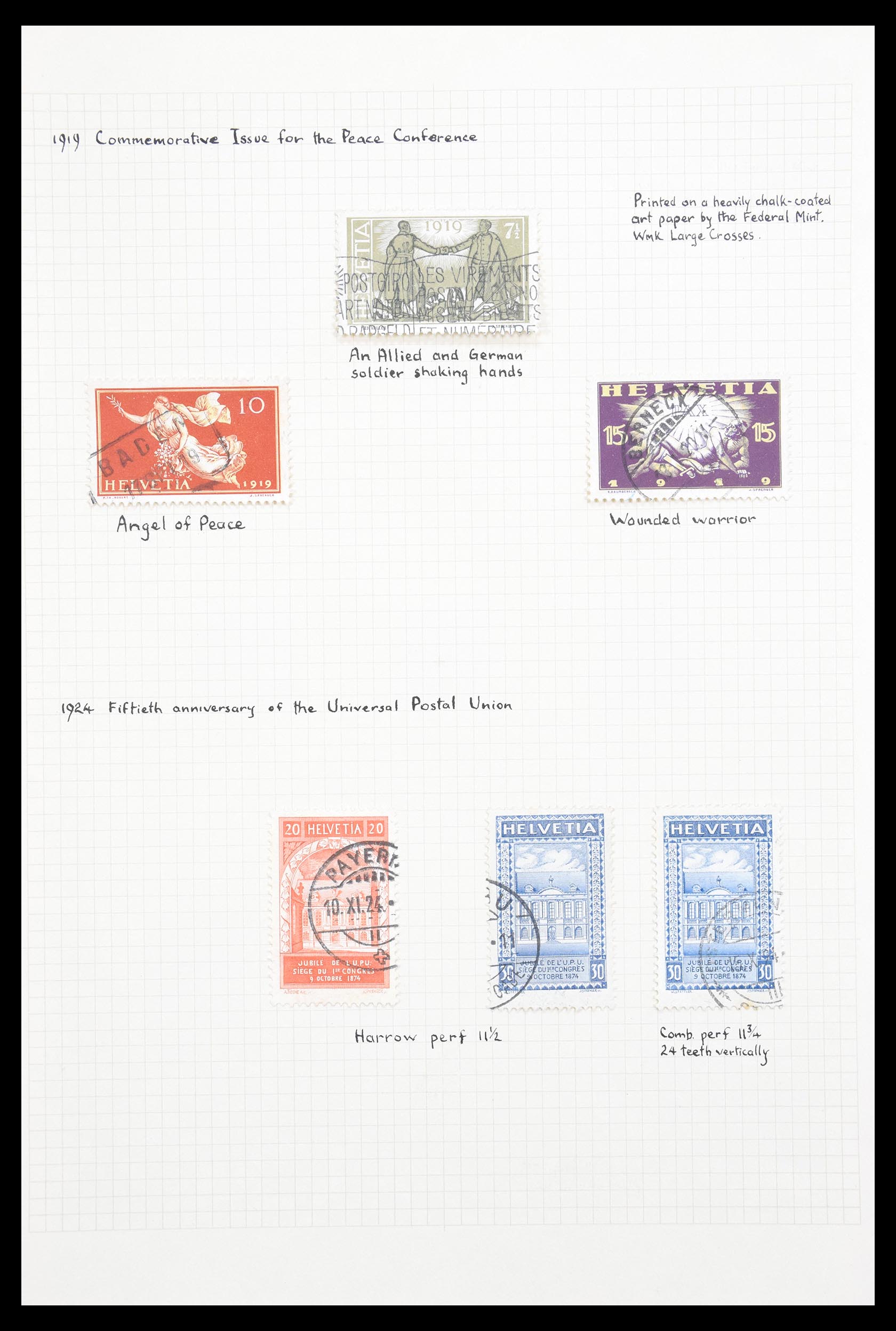 30557 019 - 30557 Switzerland 1854-1959.