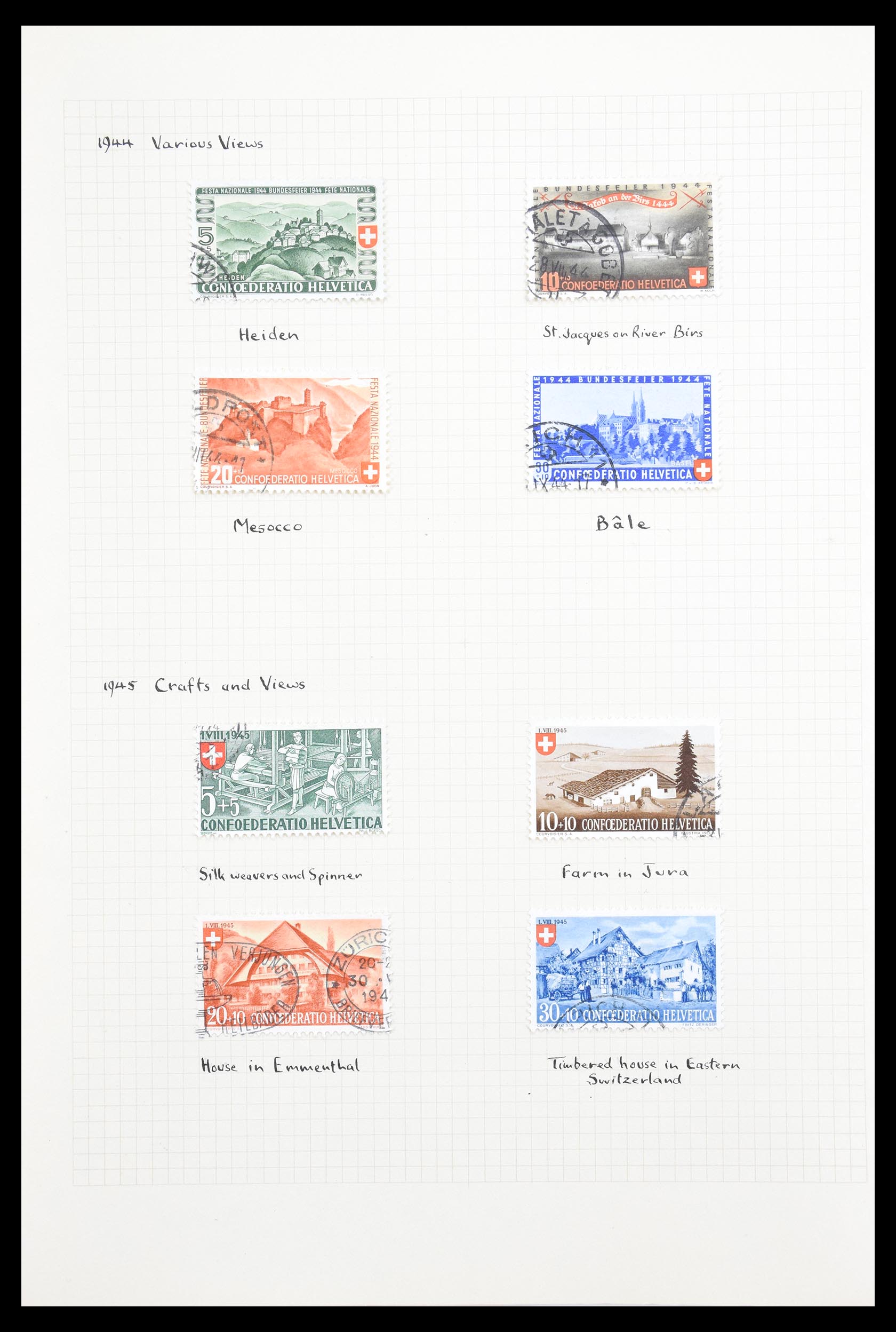 30557 050 - 30557 Switzerland 1854-1959.