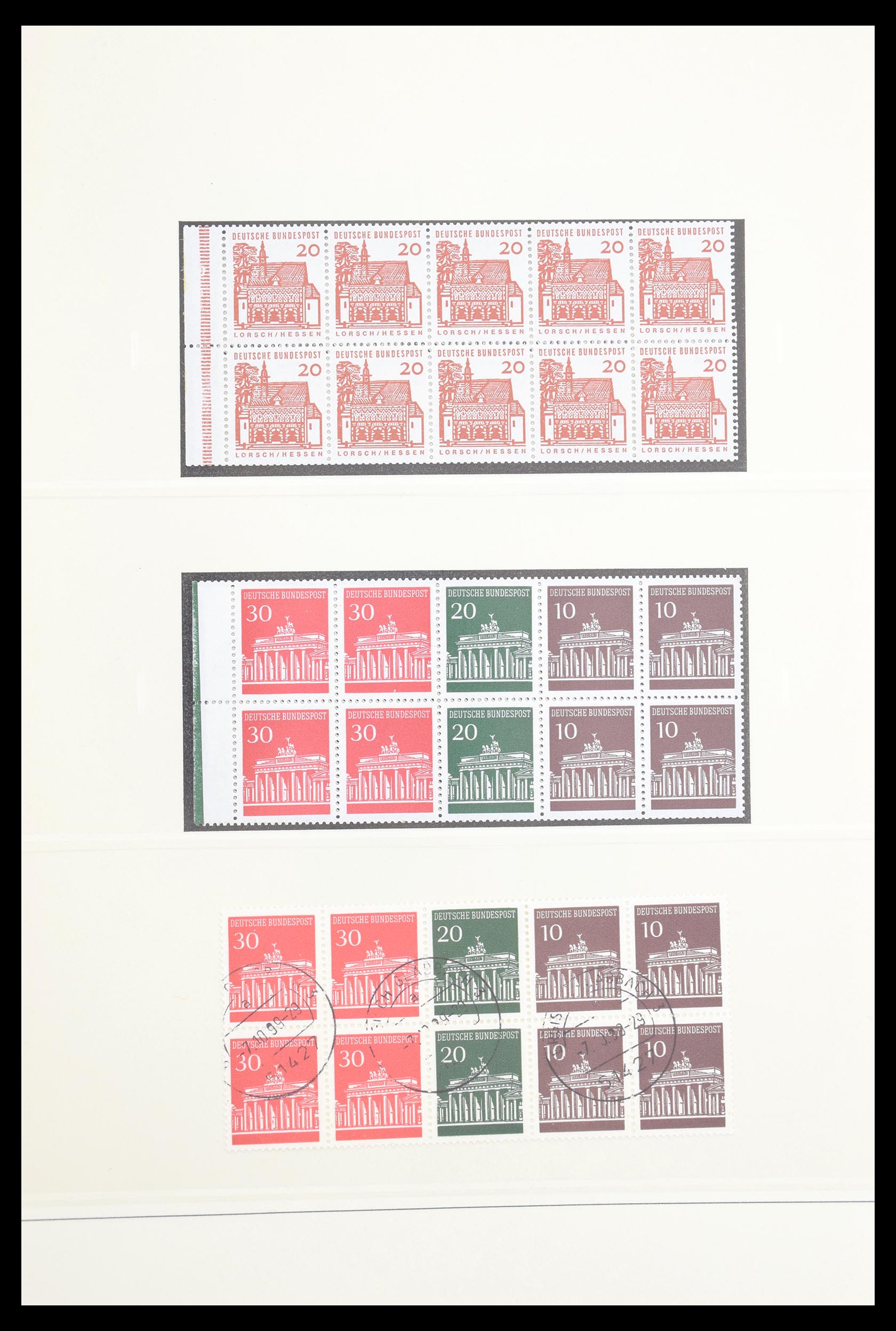 30605 024 - 30605 Bundespost combinations 1951-1974.