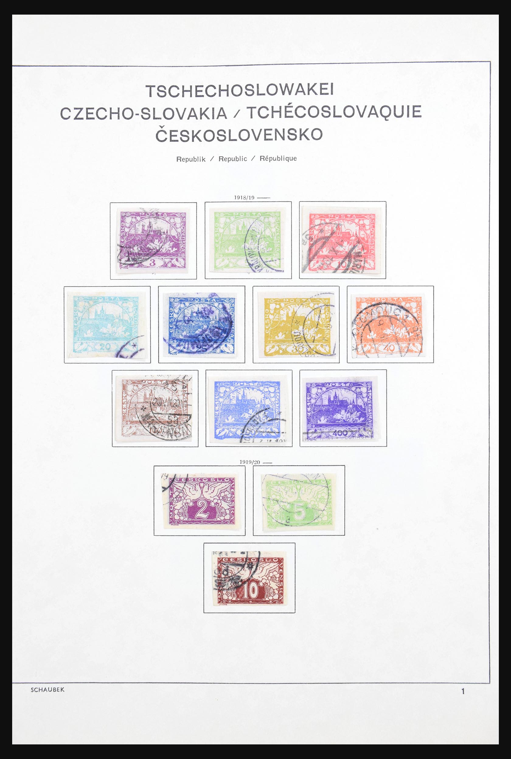 30606 002 - 30606 Tsjechoslowakije 1918-1983.