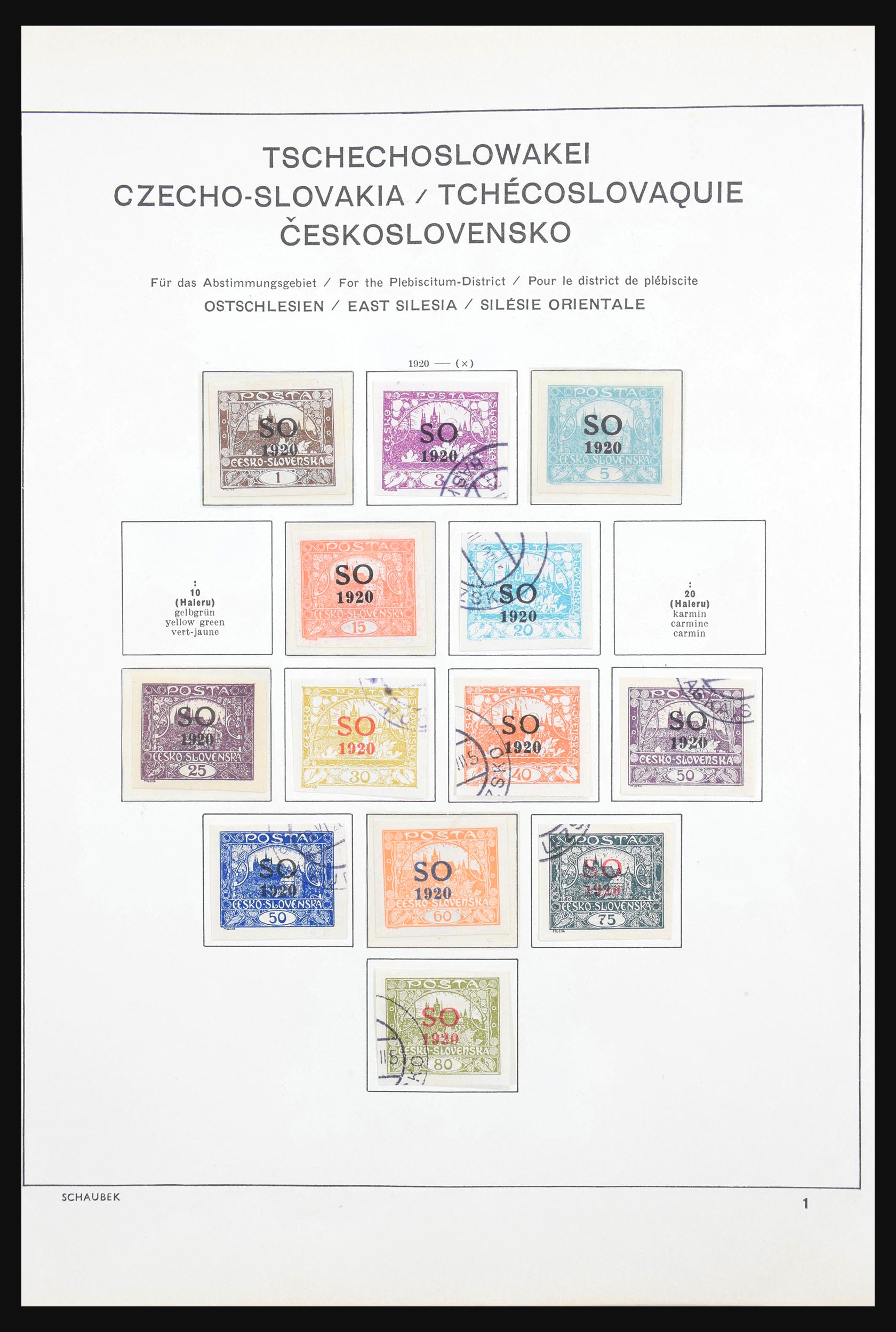 30606 010 - 30606 Tsjechoslowakije 1918-1983.