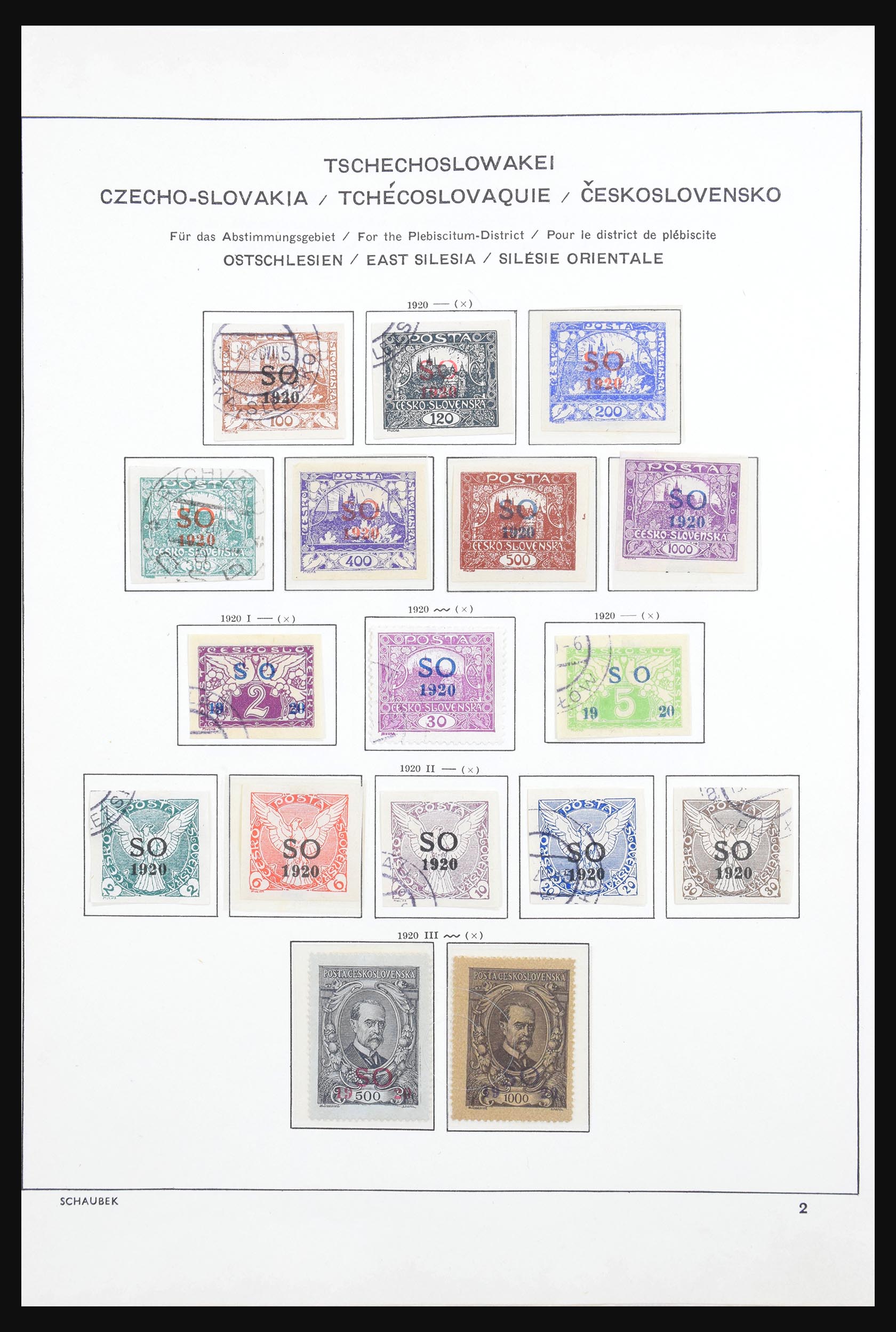 30606 011 - 30606 Czechoslovakia 1918-1983.