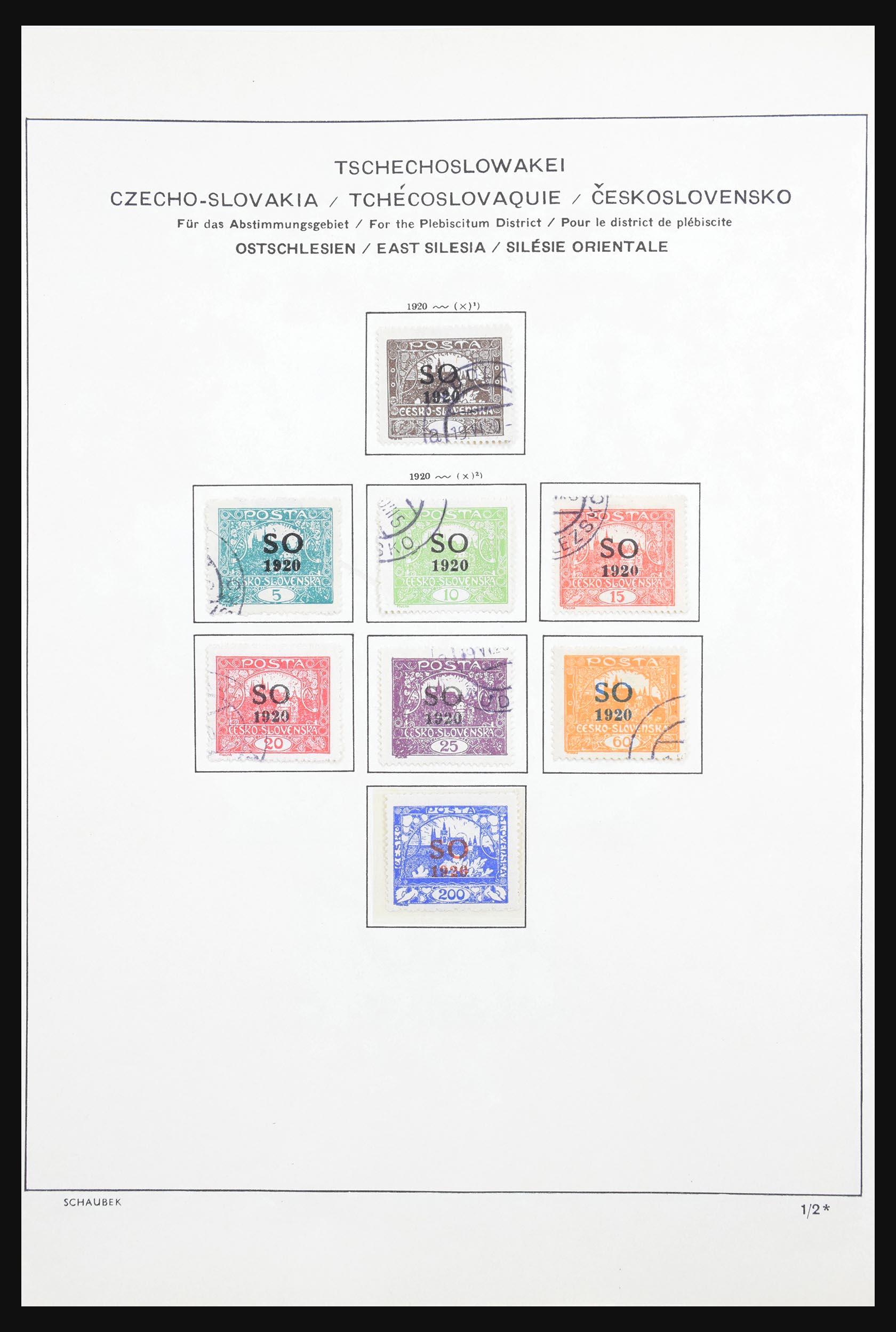 30606 012 - 30606 Czechoslovakia 1918-1983.