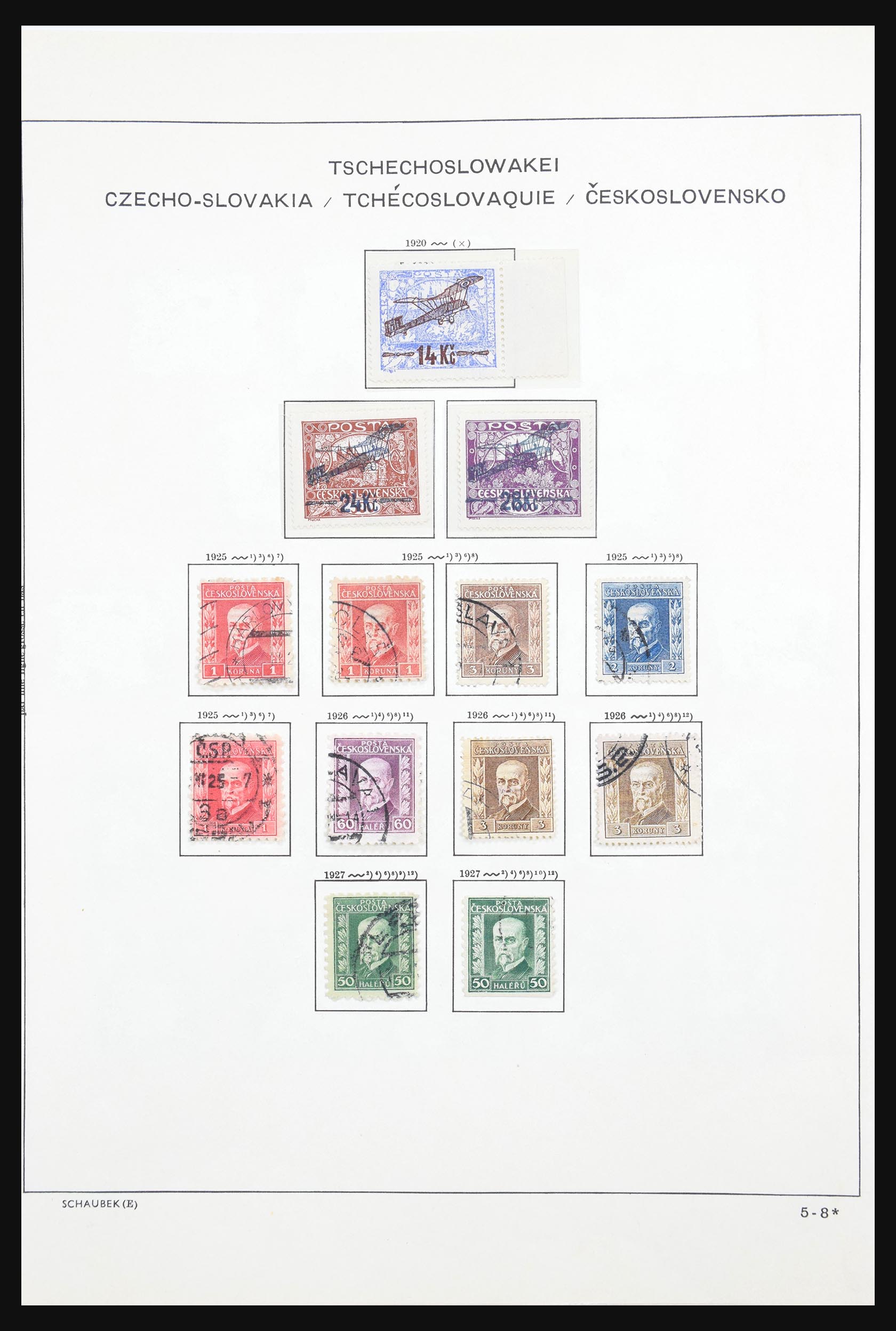 30606 017 - 30606 Tsjechoslowakije 1918-1983.