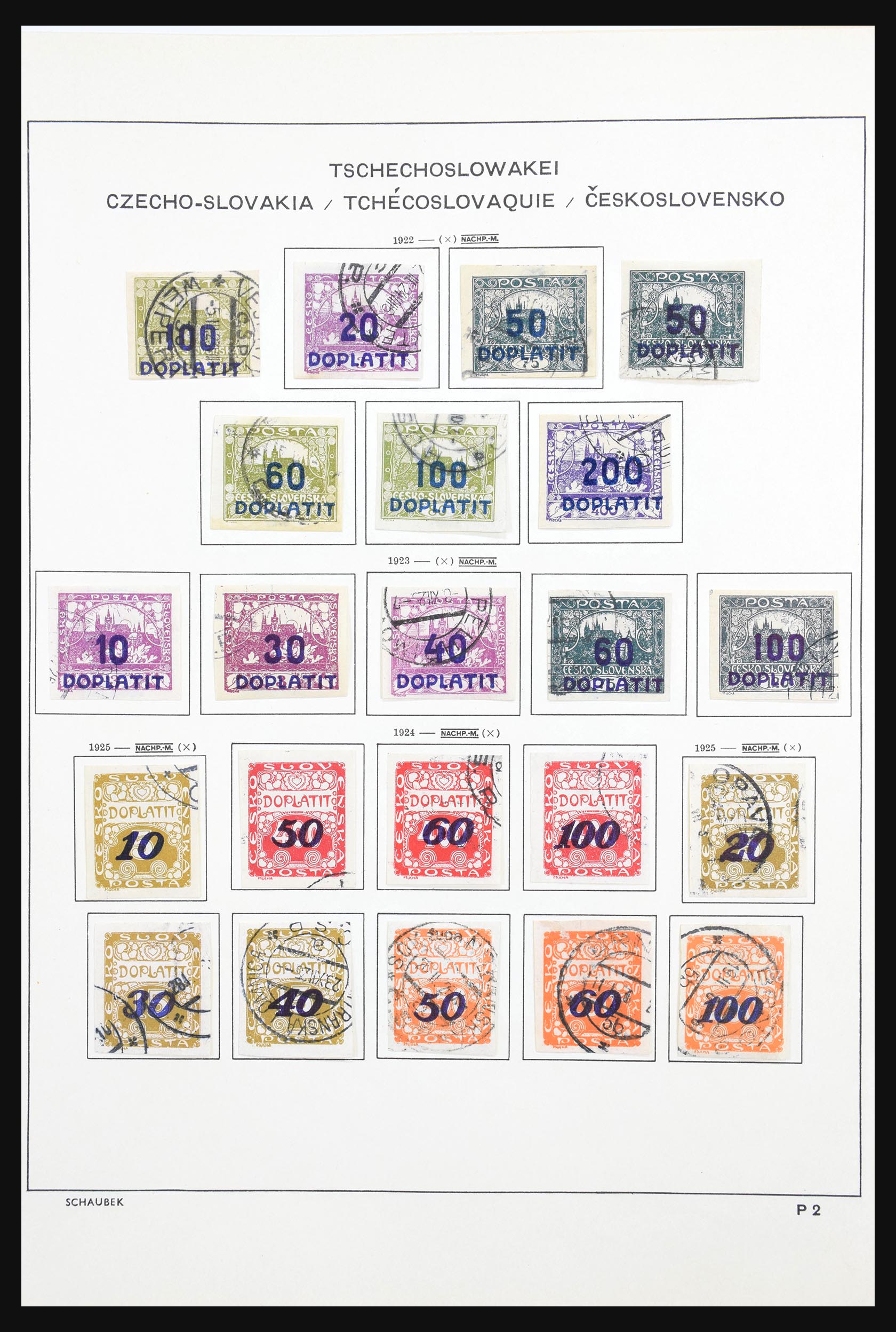 30606 018 - 30606 Czechoslovakia 1918-1983.