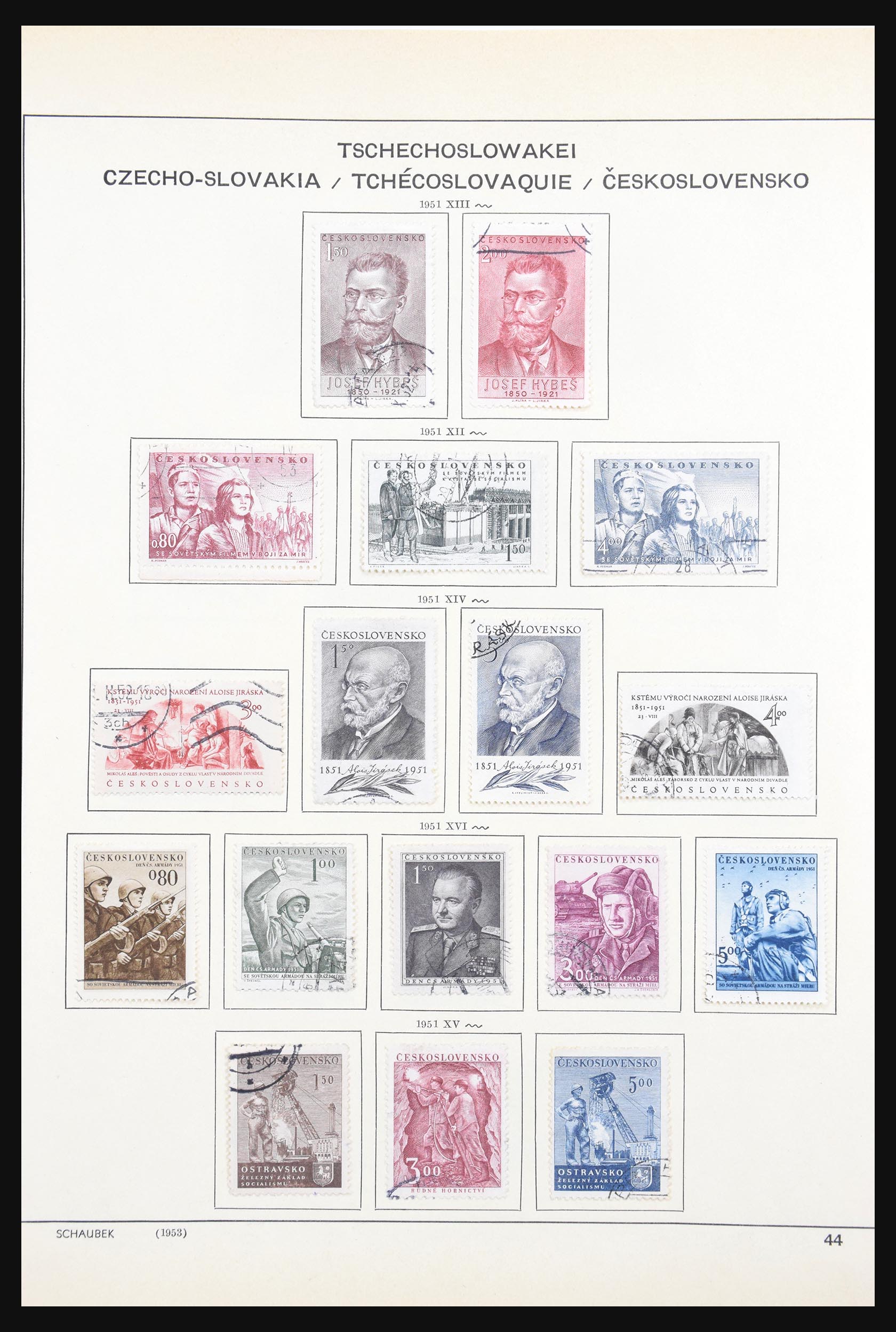30606 073 - 30606 Tsjechoslowakije 1918-1983.