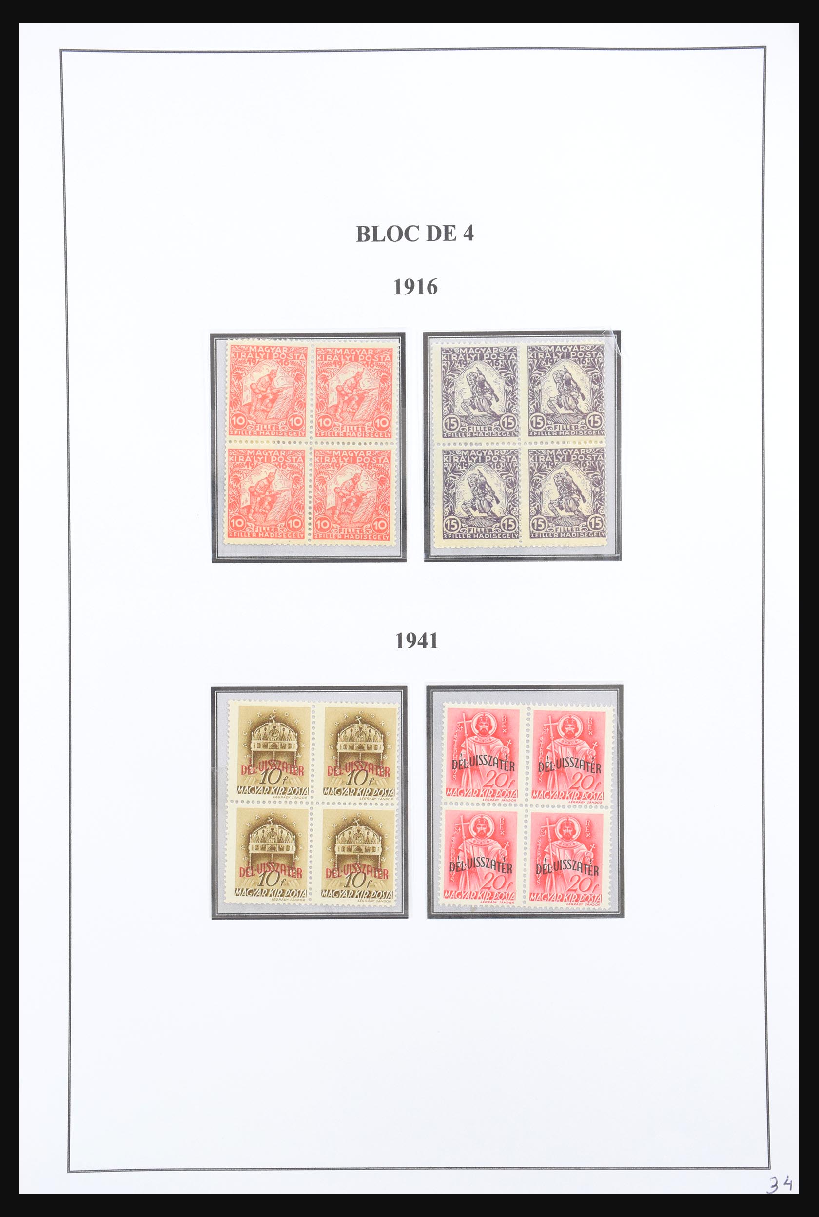 30646 034 - 30646 Hungary 1913-1993.