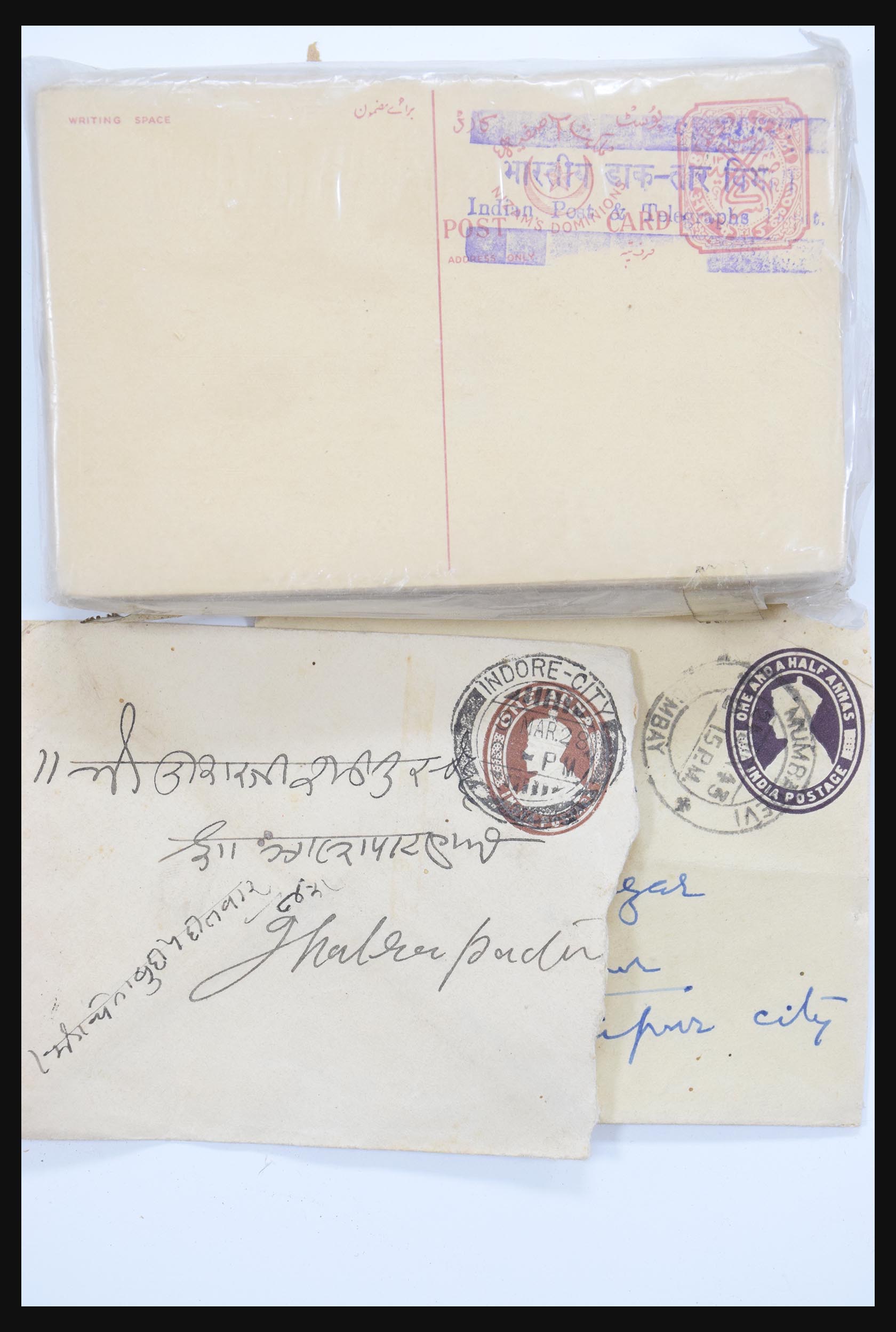 30686 004 - 30686 India en staten brieven 1900-1945.