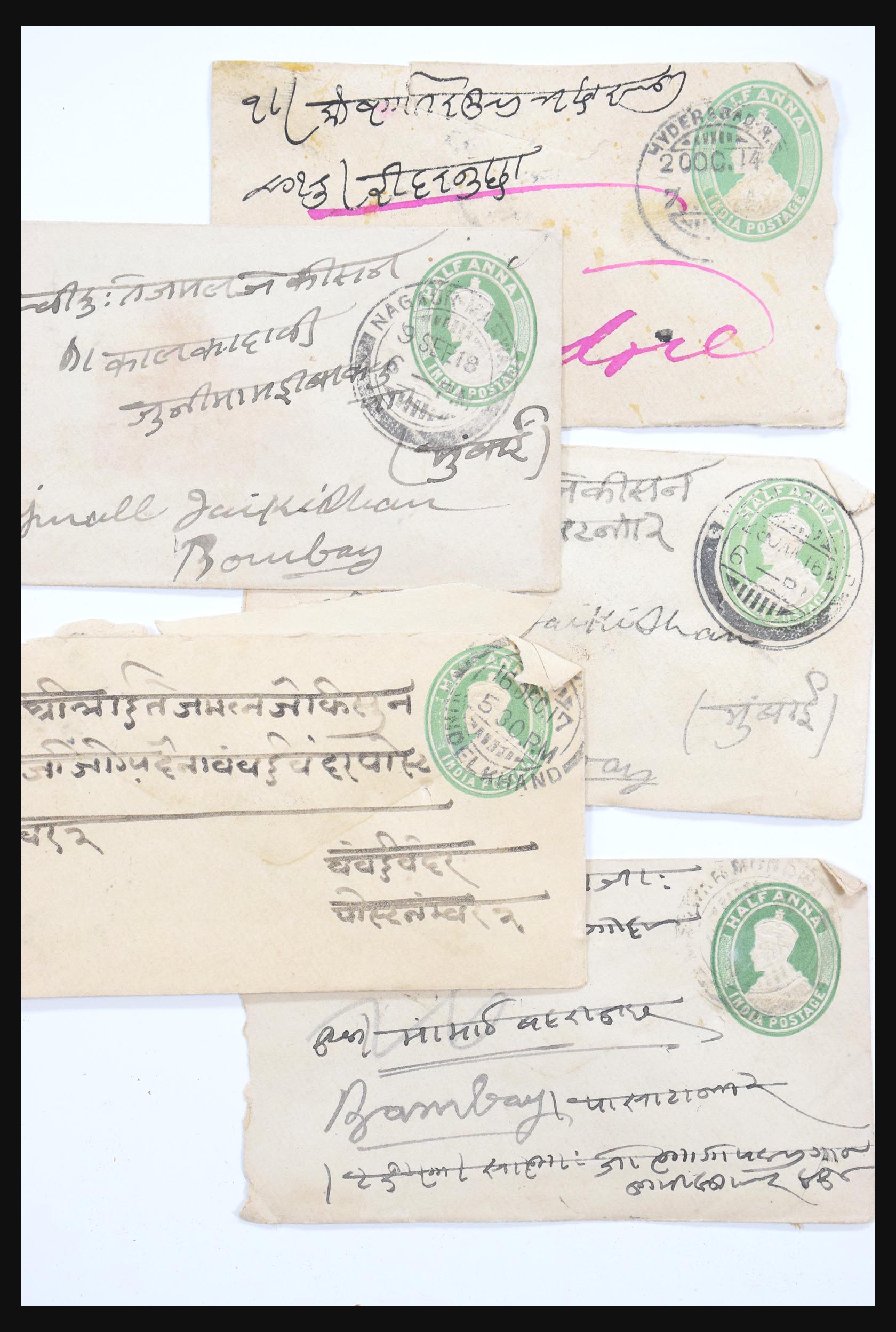 30686 011 - 30686 India en staten brieven 1900-1945.