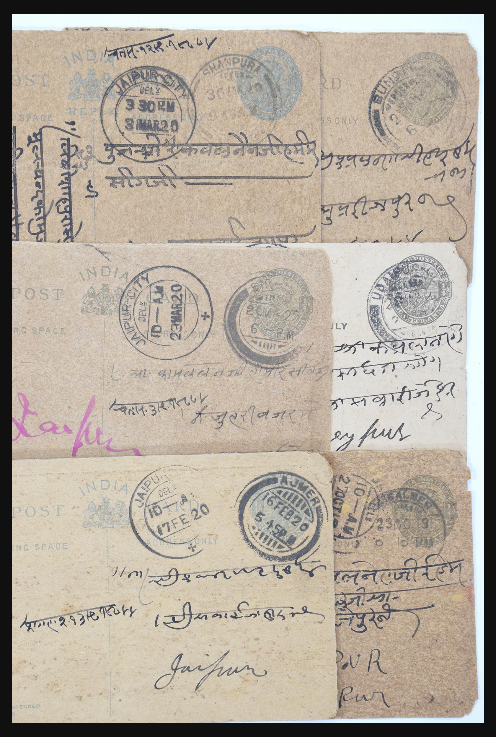 30686 022 - 30686 India and states covers 1900-1945.