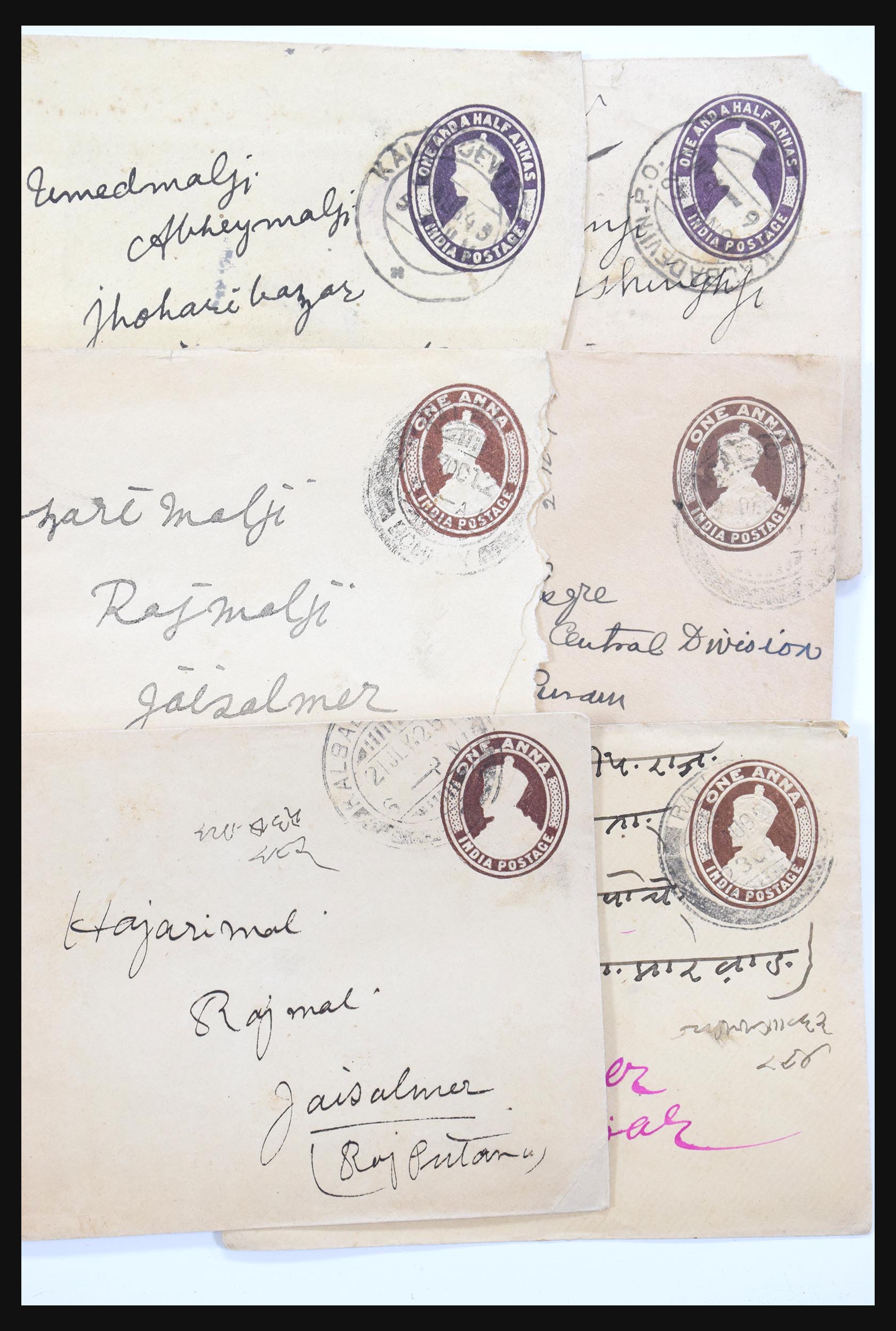 30686 026 - 30686 India en staten brieven 1900-1945.