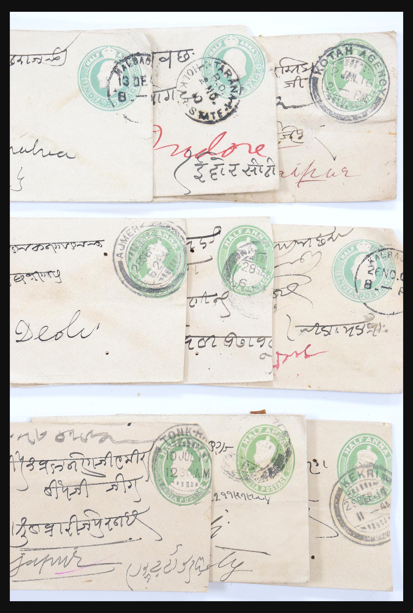 30686 029 - 30686 India en staten brieven 1900-1945.