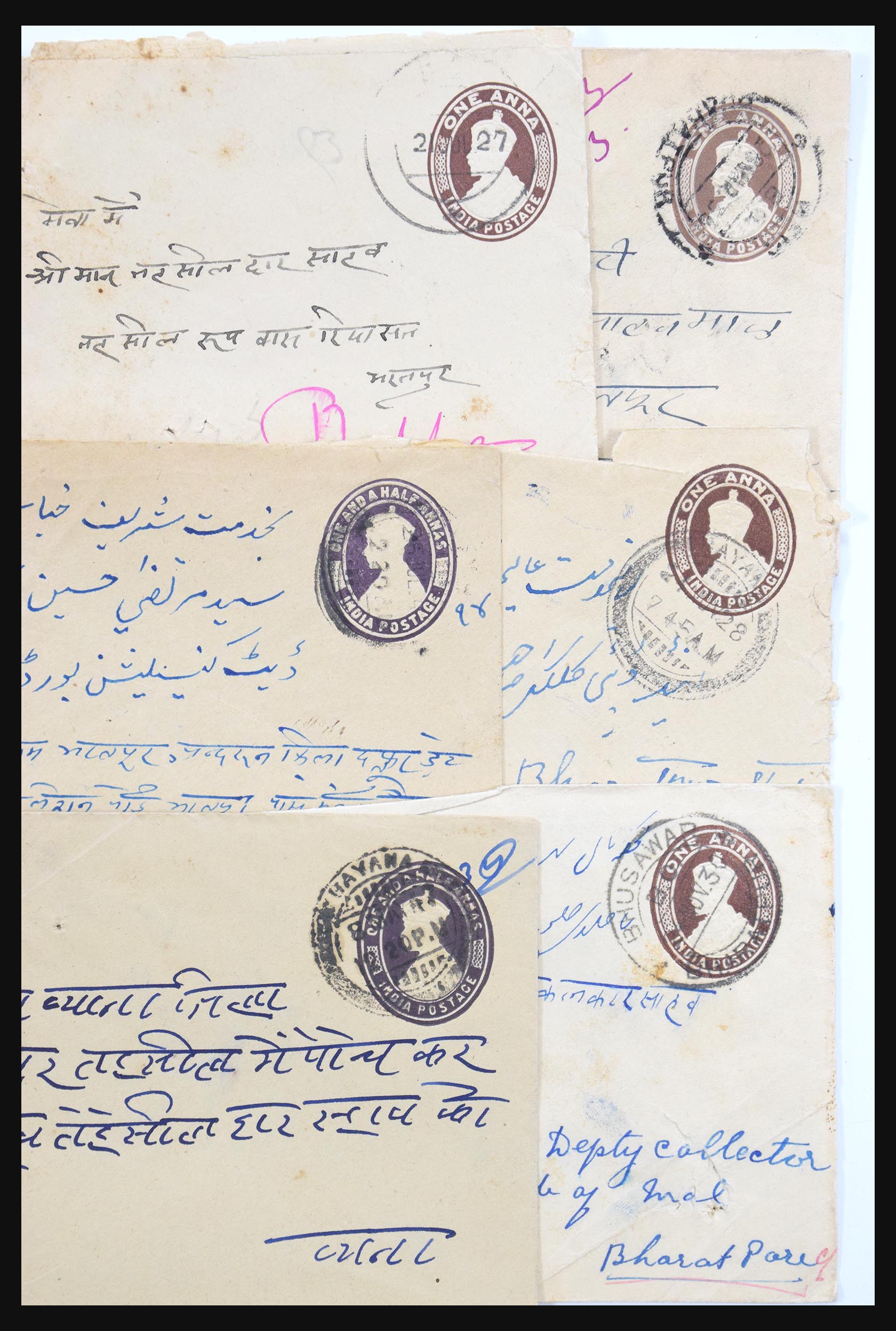 30686 045 - 30686 India en staten brieven 1900-1945.