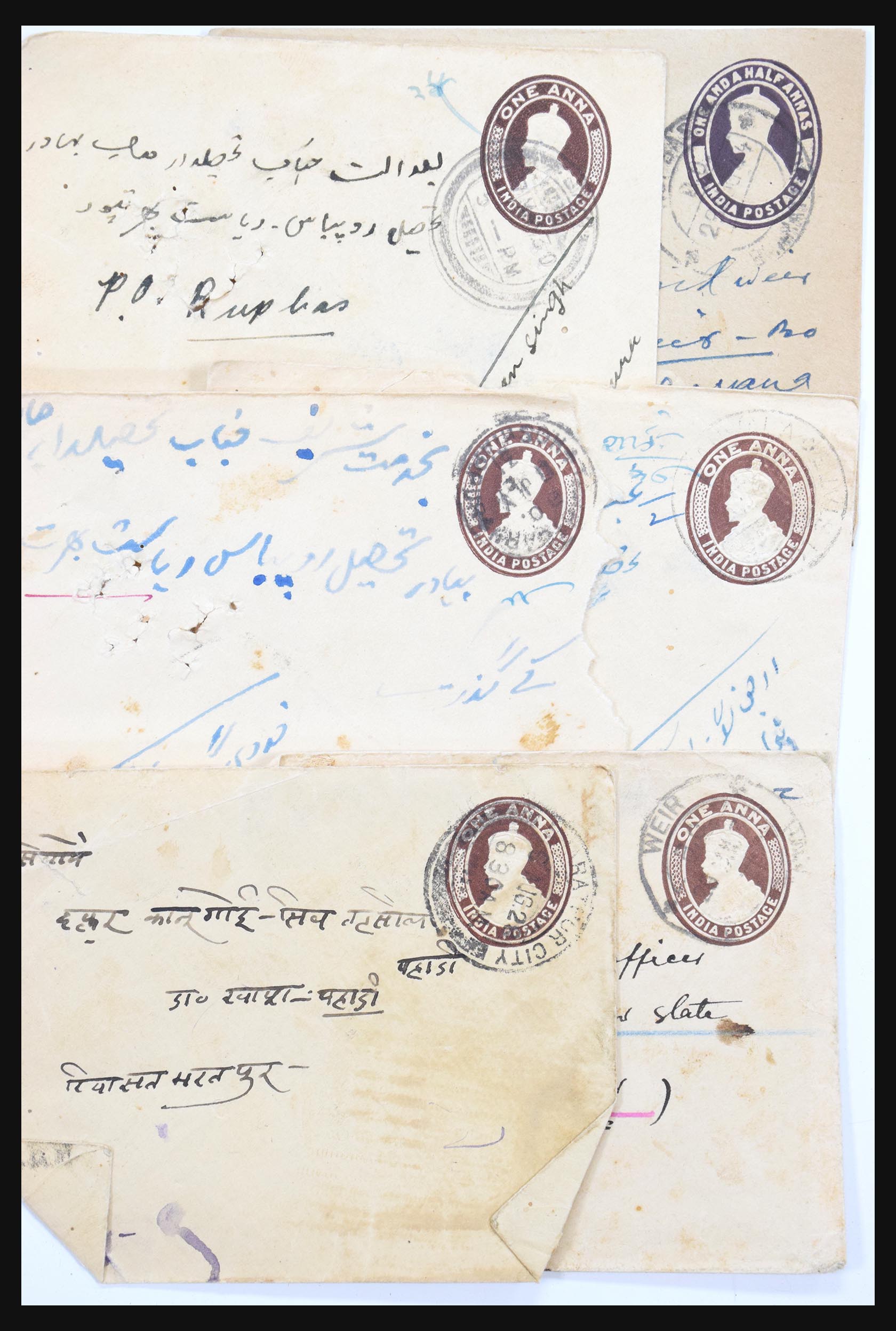 30686 046 - 30686 India en staten brieven 1900-1945.