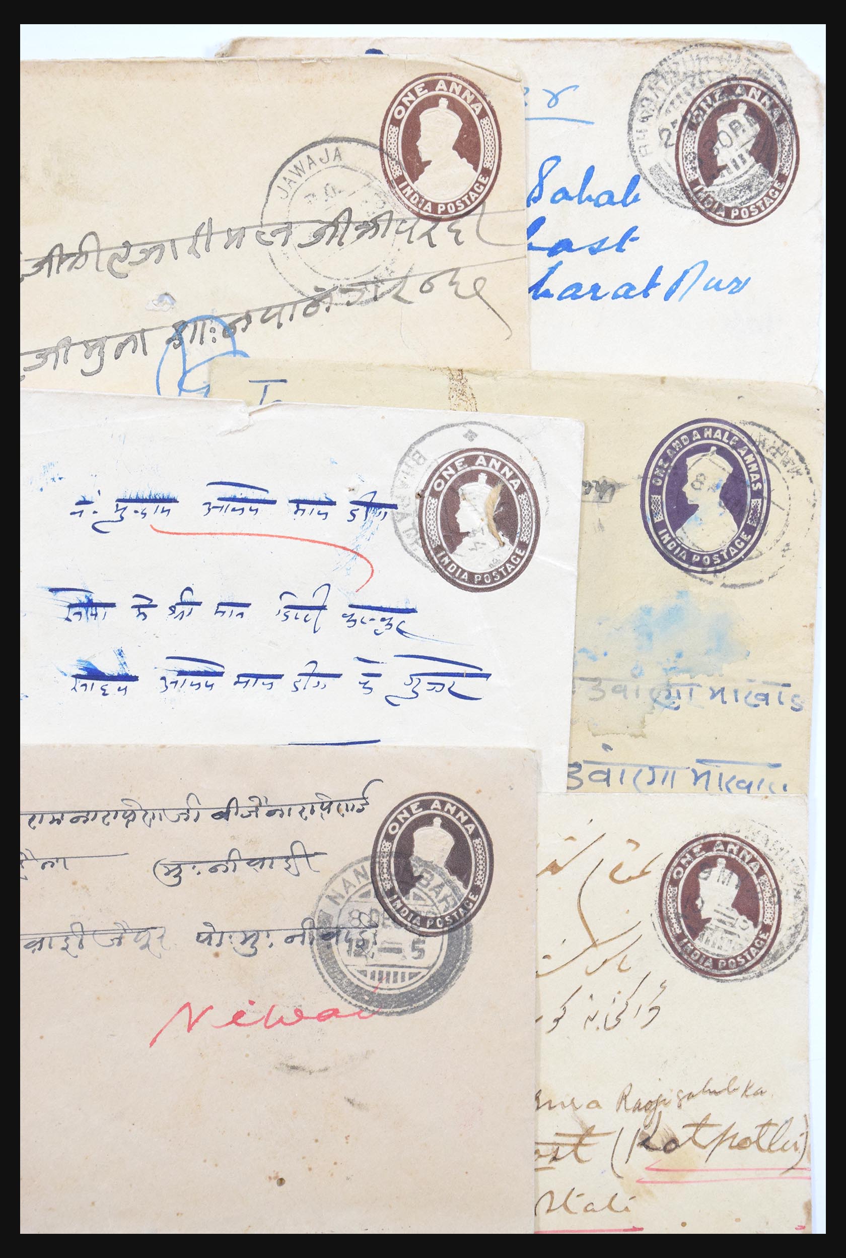 30686 050 - 30686 India en staten brieven 1900-1945.