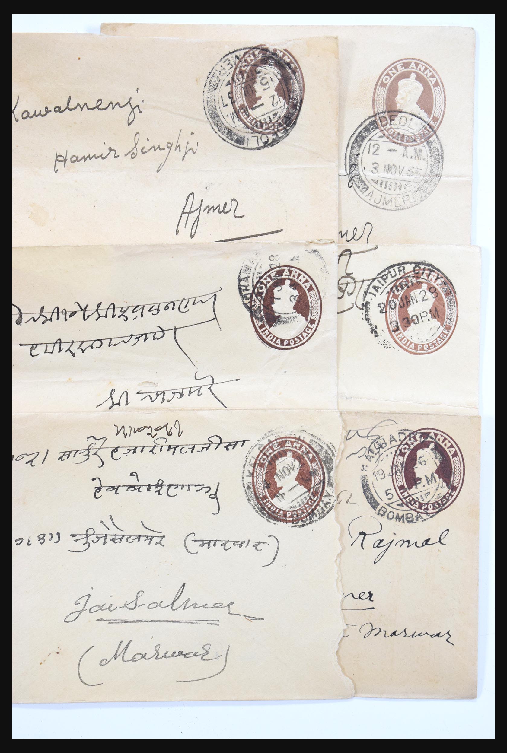 30686 058 - 30686 India en staten brieven 1900-1945.