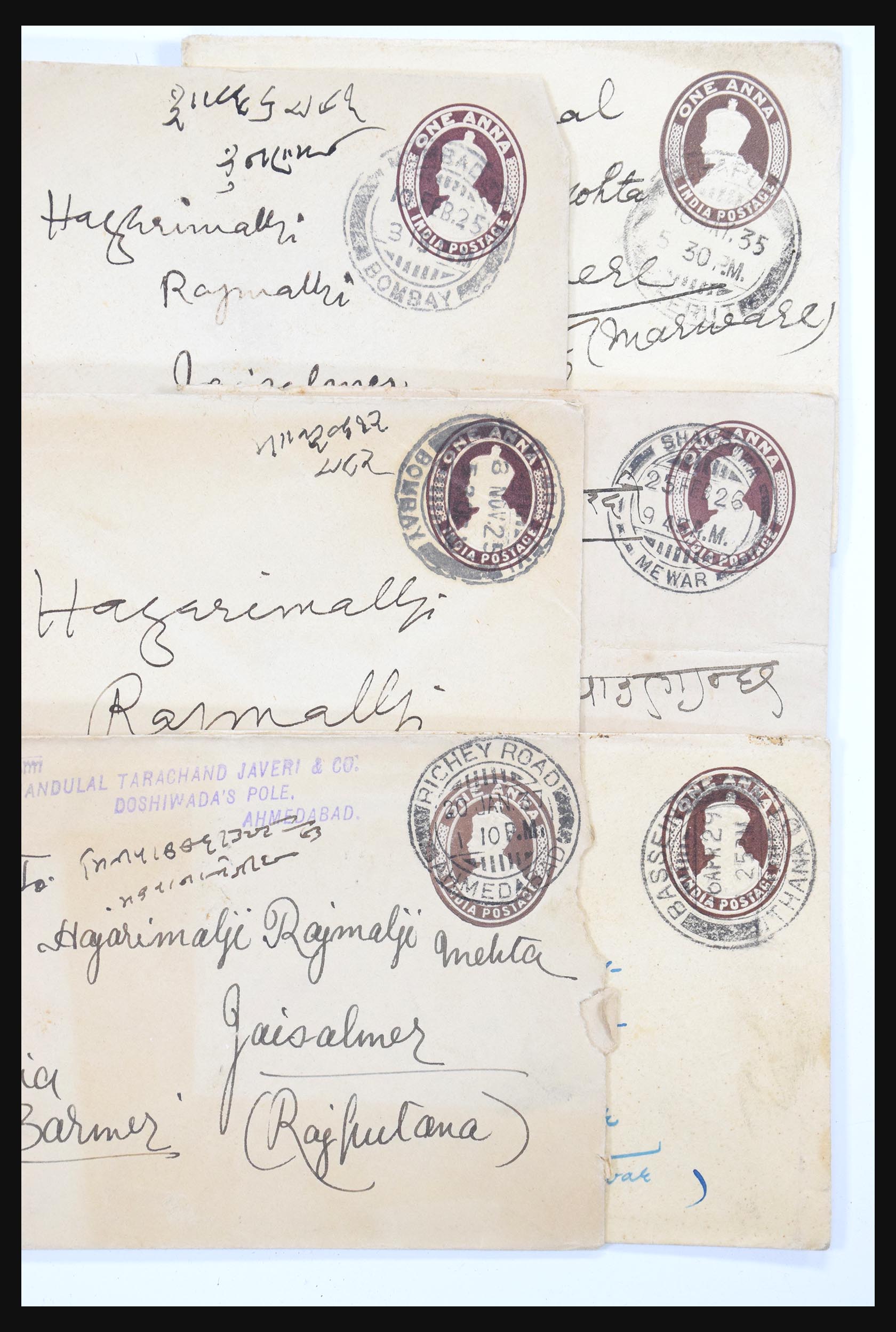 30686 059 - 30686 India en staten brieven 1900-1945.
