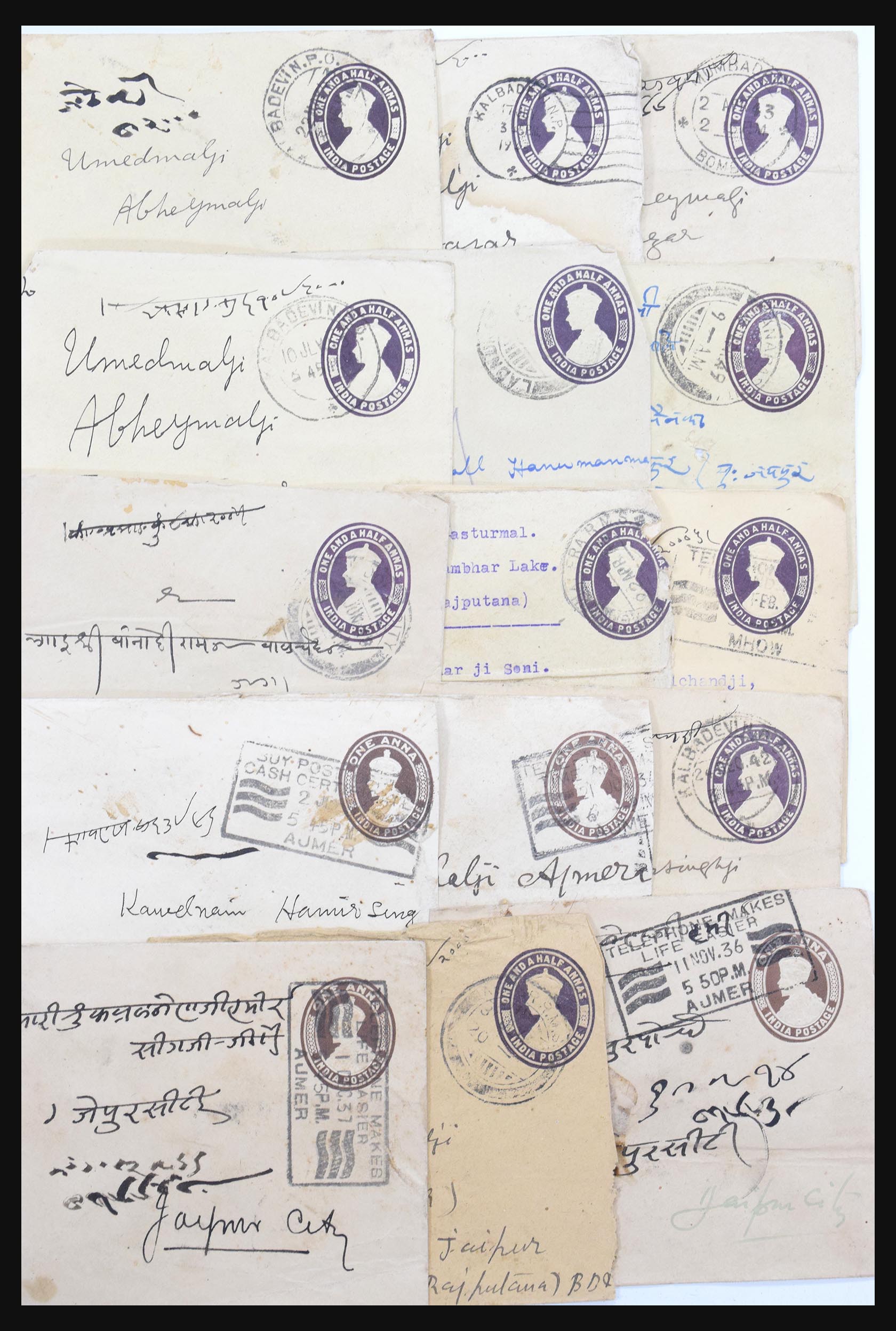 30686 563 - 30686 India and states covers 1900-1945.