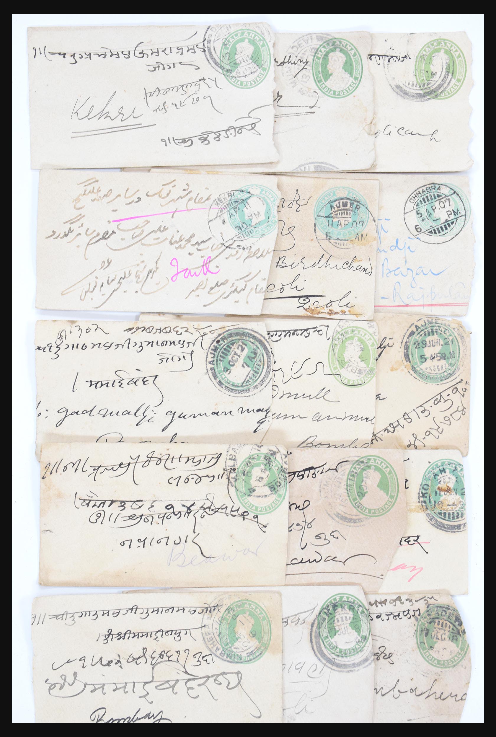 30686 567 - 30686 India and states covers 1900-1945.