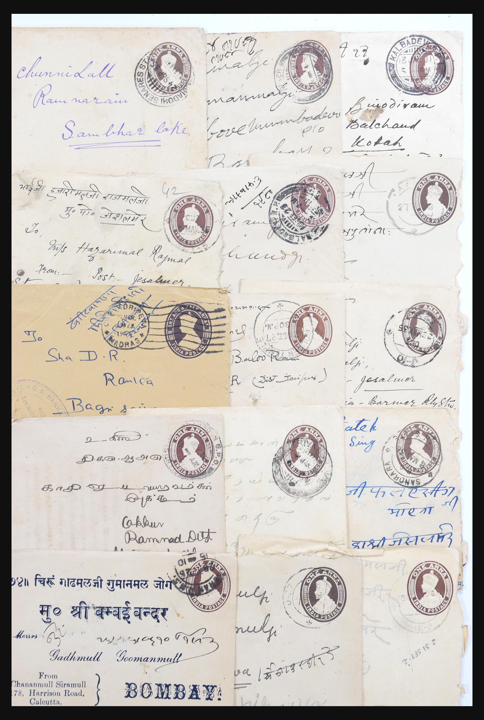 30686 576 - 30686 India and states covers 1900-1945.