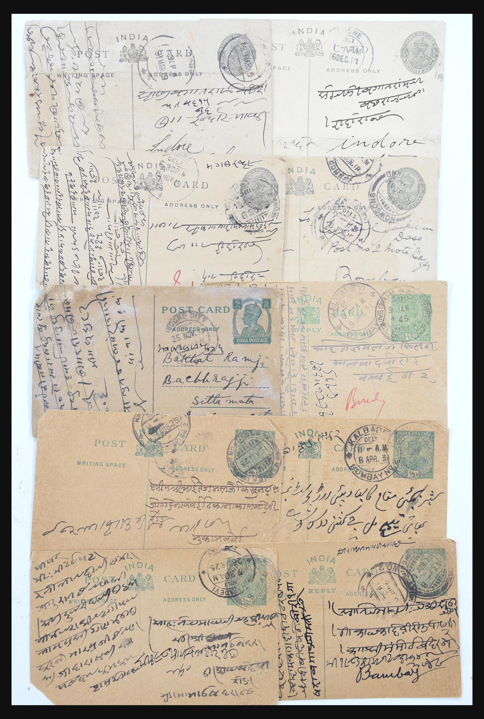 30686 610 - 30686 India en staten brieven 1900-1945.