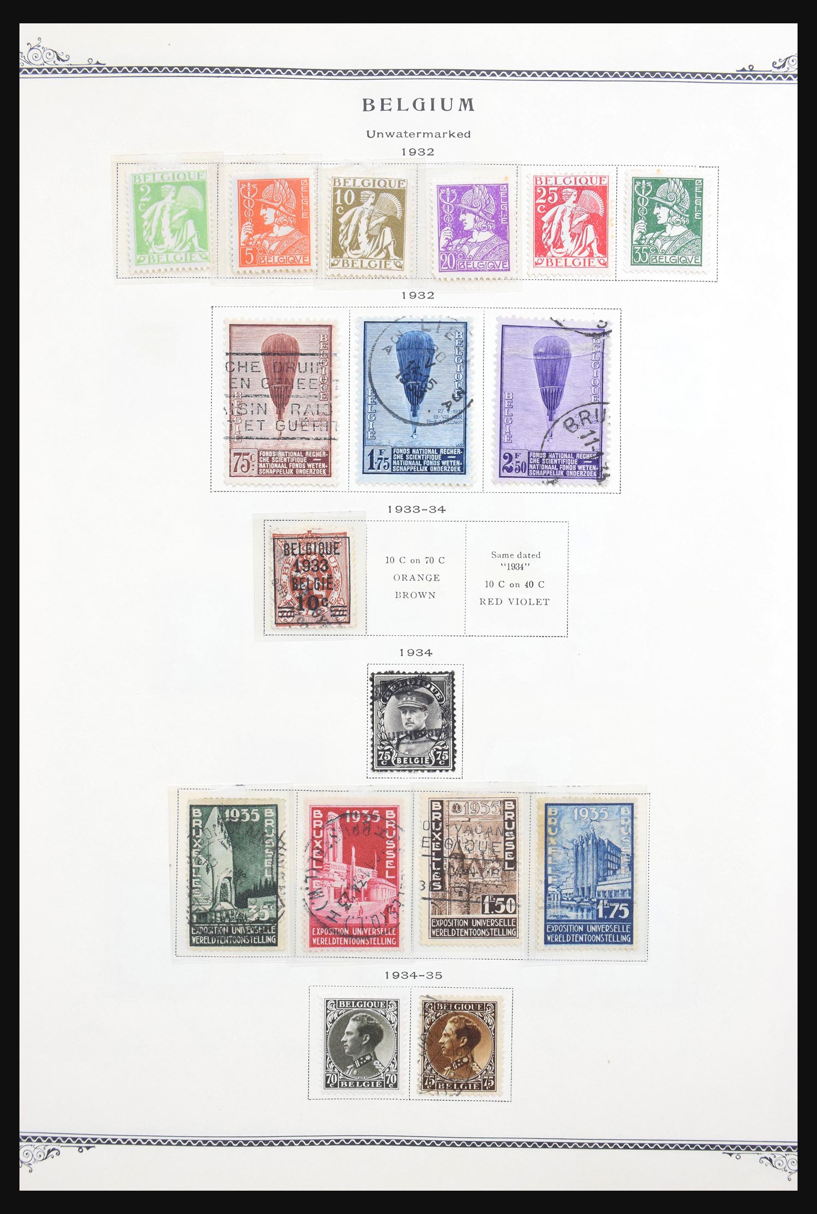 30702 012 - 30702 België 1849-2004.