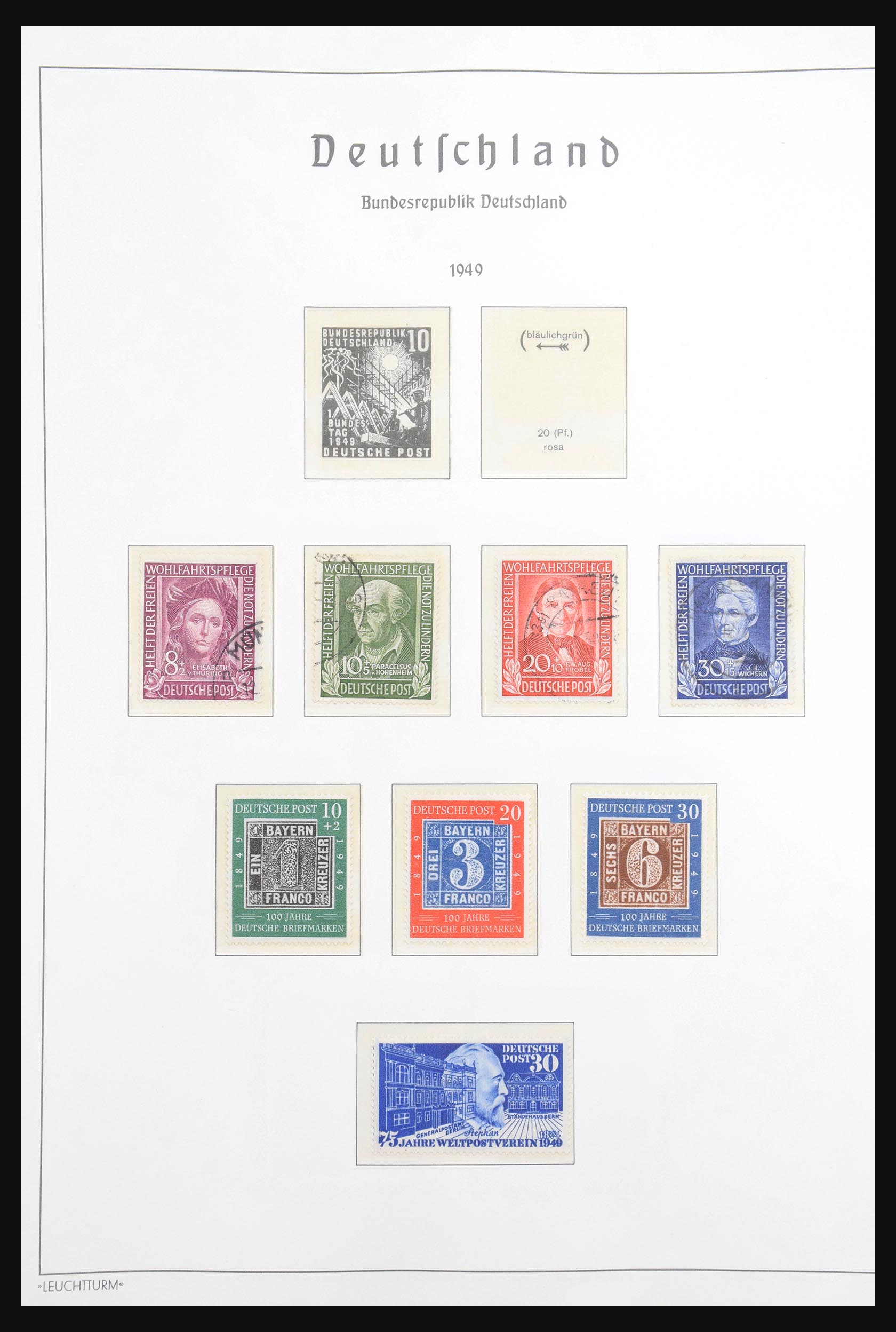 30719 001 - 30719 Bundespost 1949-1978.