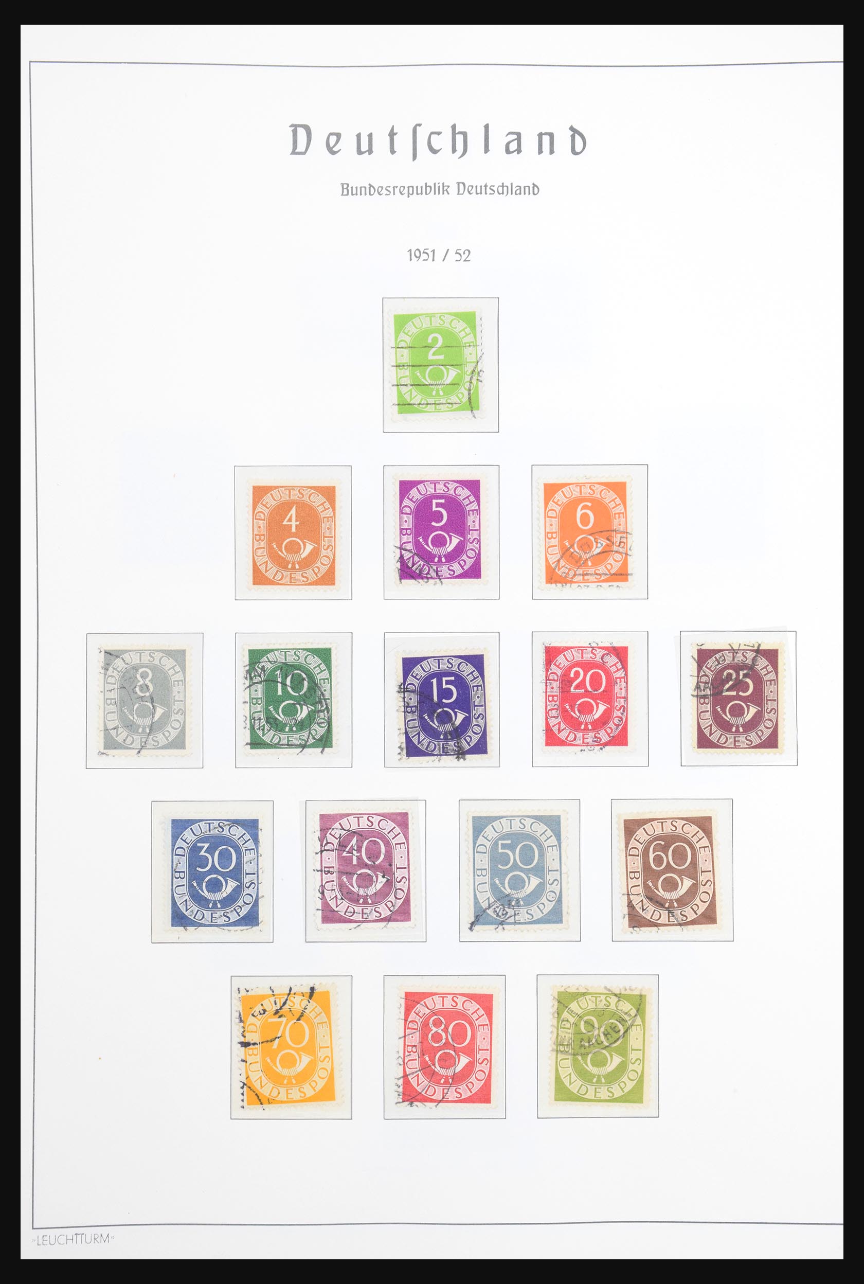30719 003 - 30719 Bundespost 1949-1978.