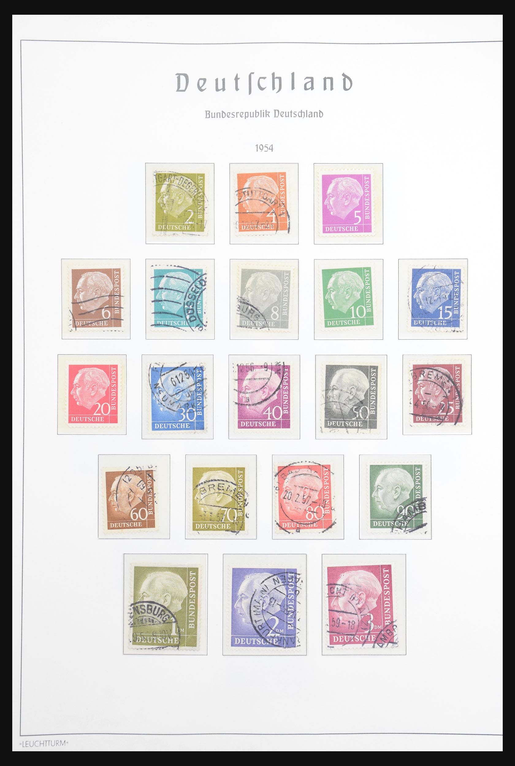 30719 006 - 30719 Bundespost 1949-1978.