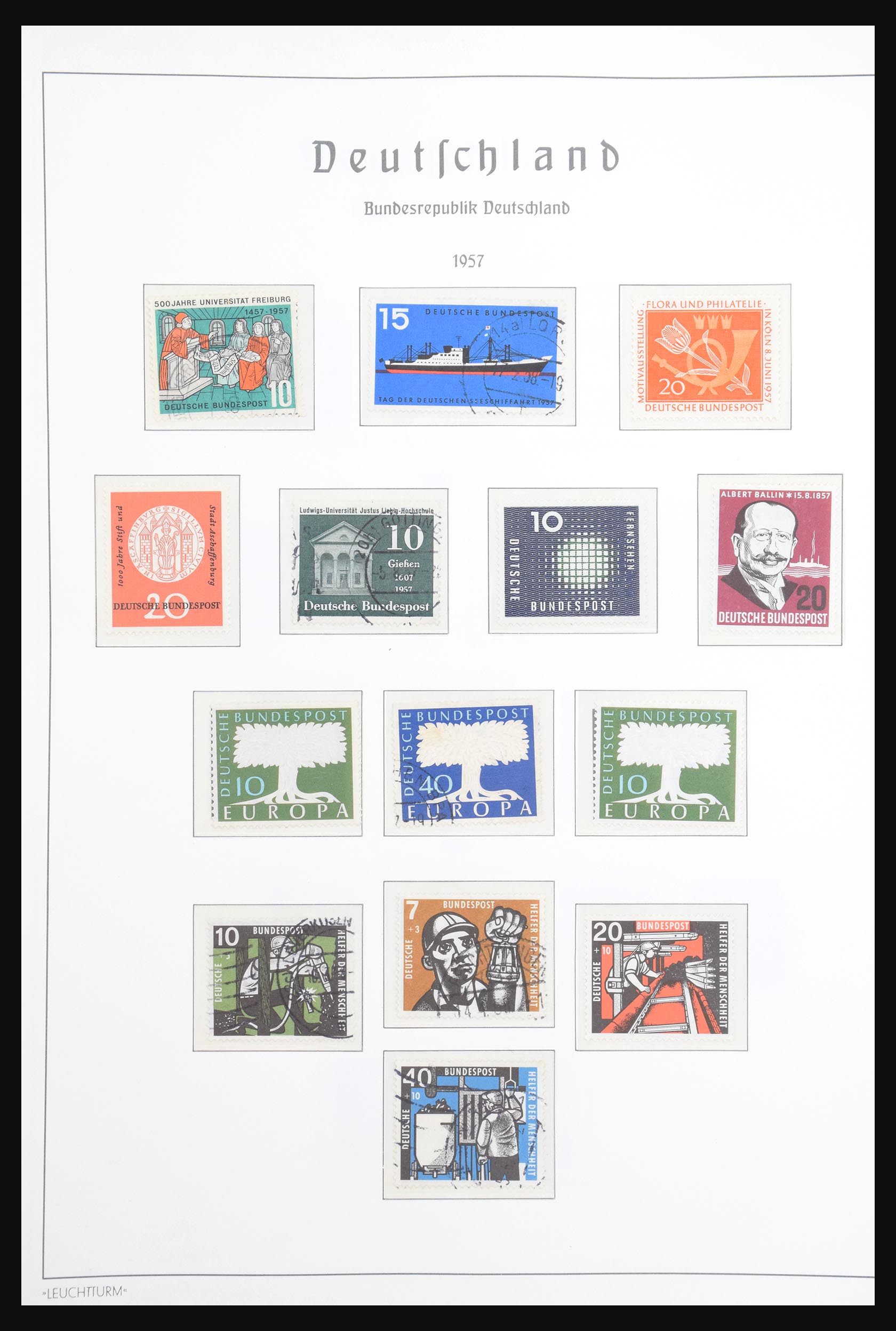 30719 011 - 30719 Bundespost 1949-1978.